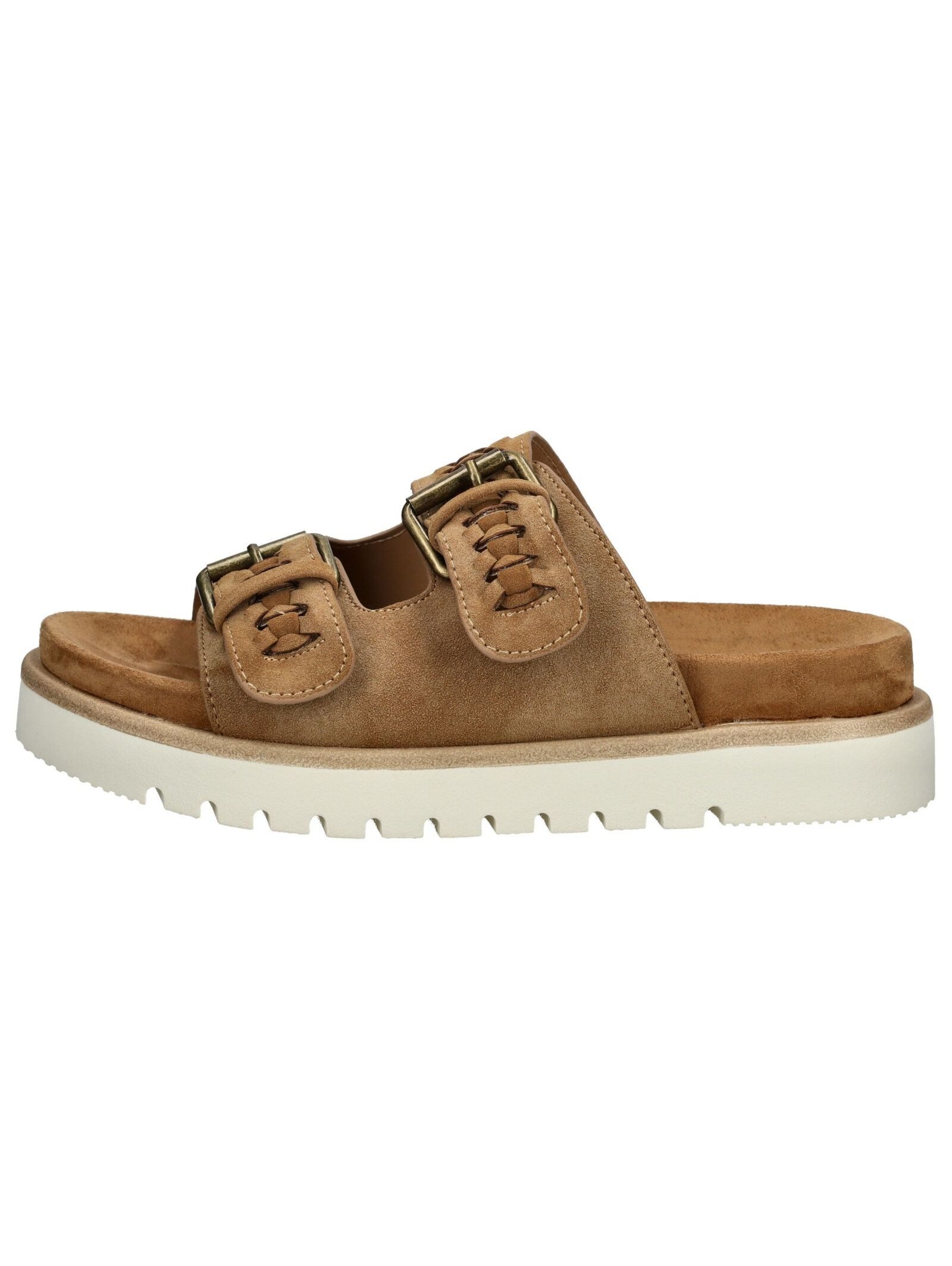 Mustang Shoes Mustang Shoes Pantoletten Lederimitat/Textil Pantolette günstig online kaufen