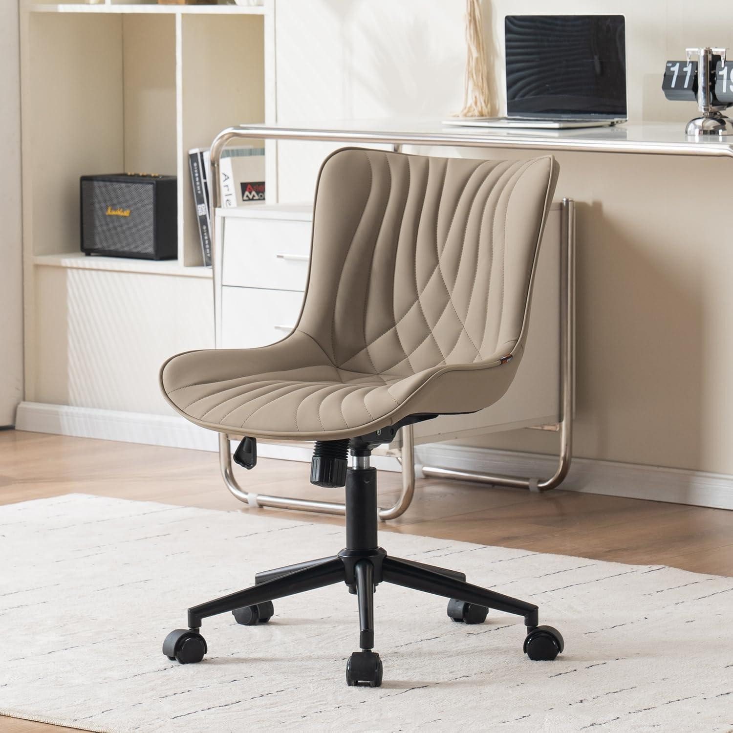 LuxusKollektion Bürostuhl Bürostuhl Ergonomischer Drehstuhl Rollen Höhenverstellbarer