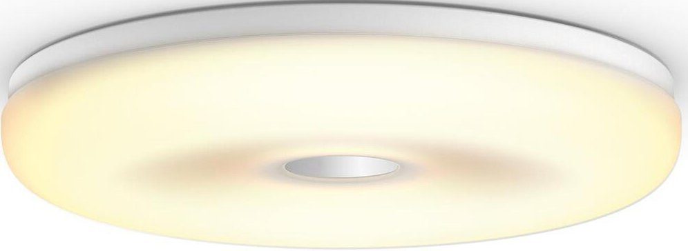 Philips Hue LED Deckenleuchte LED fest integriert, Struana, Dimmfunktion, Warmweiß