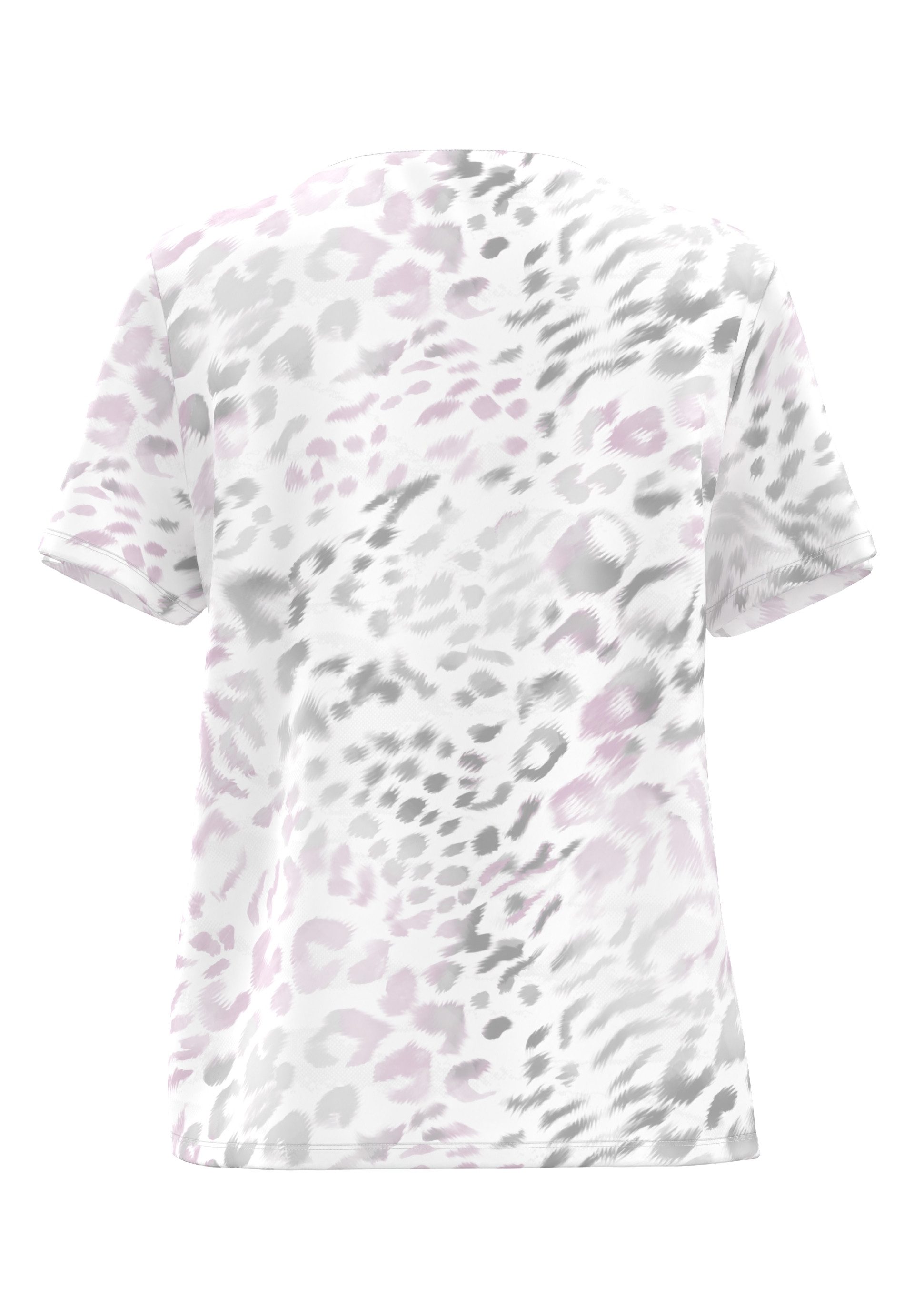 FRANK WALDER T-Shirt mit Animal-Print