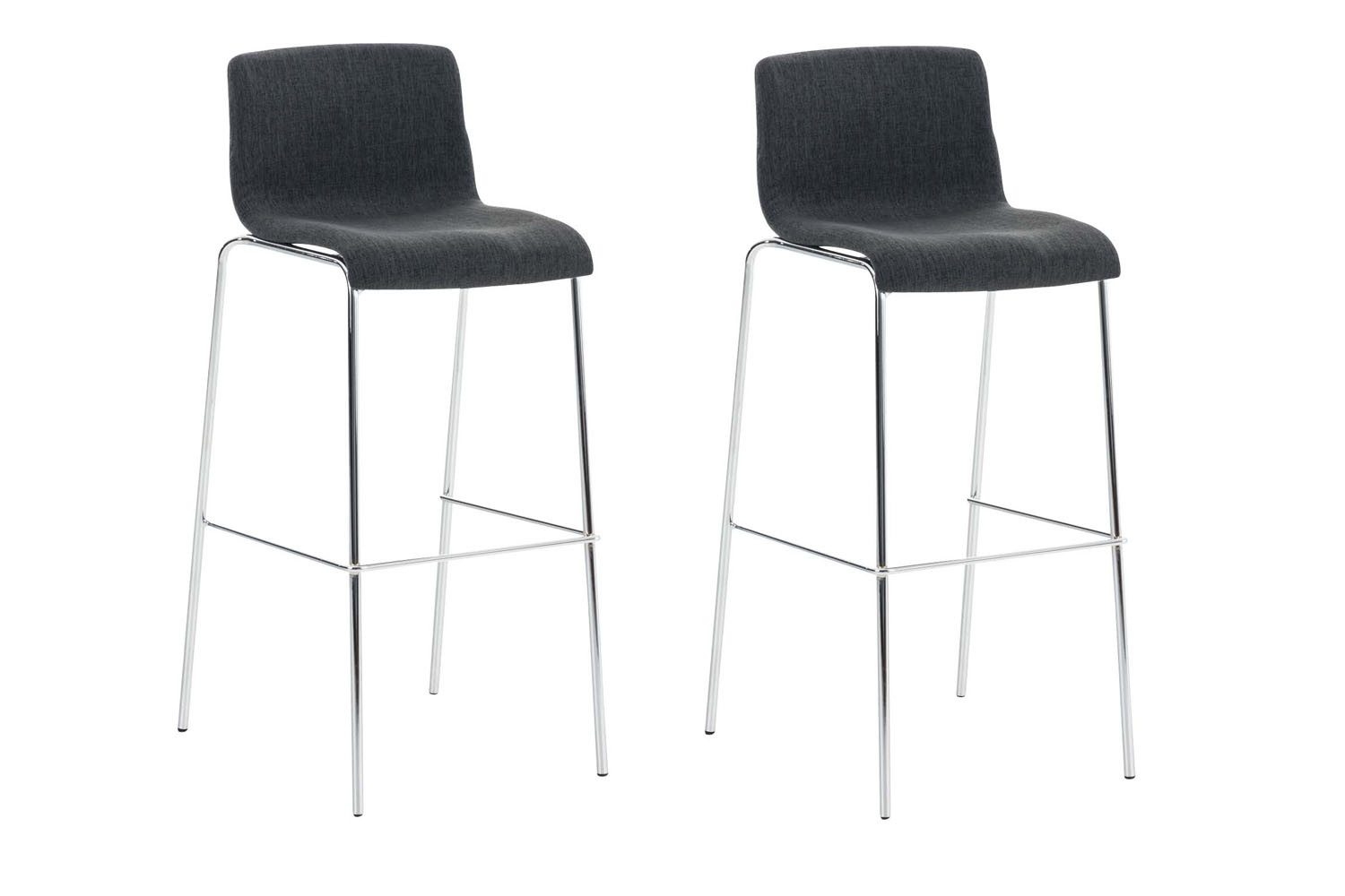 CLP Barhocker Hover Stoff (2er Set, günstig online kaufen