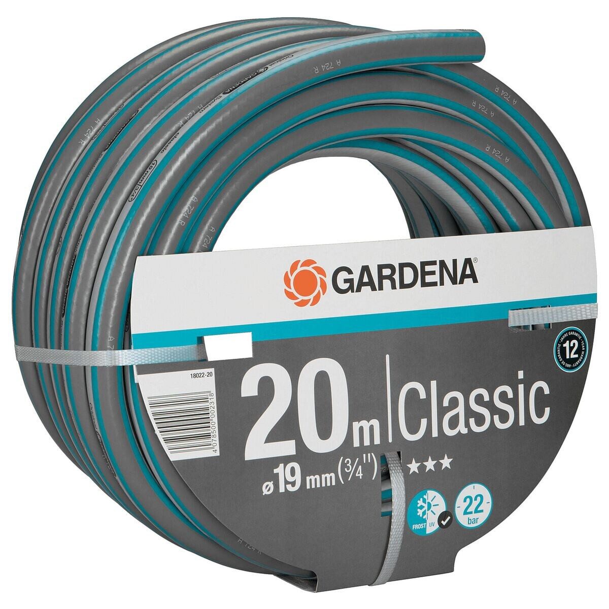 GARDENA Gartenschlauch 18022-20, 19 mm (3/4), 20 m