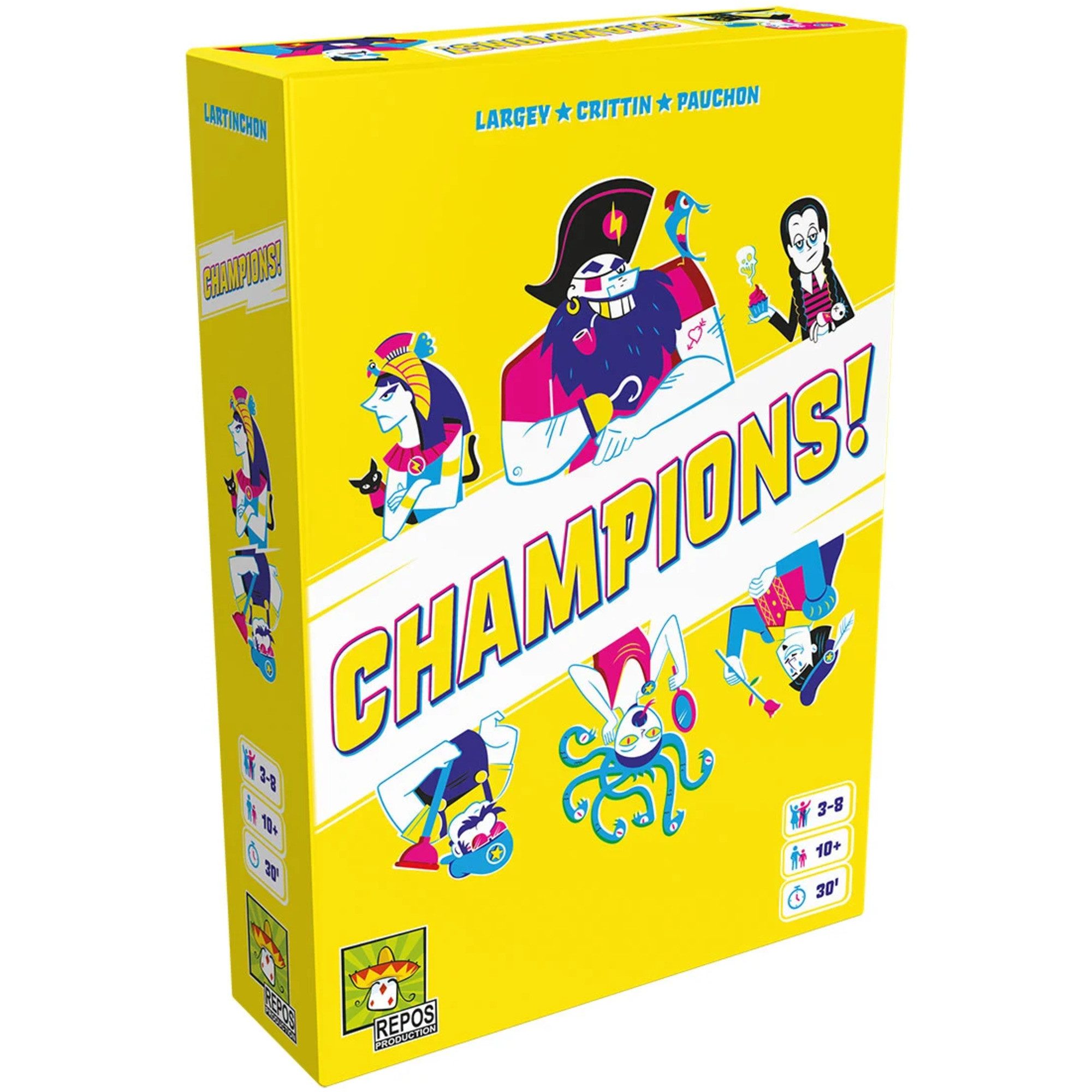 Asmodee Spiel Asmodee Champions!, Partyspiel