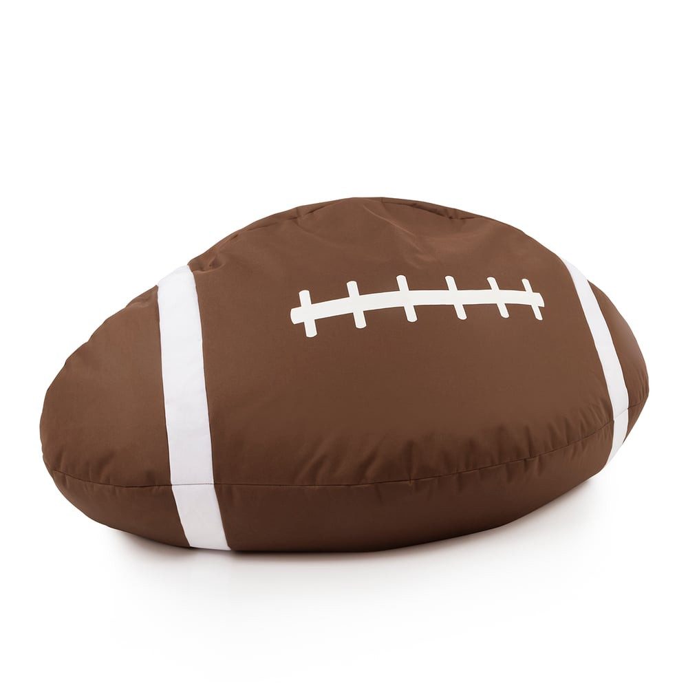 Sitzsack Football-Sitzsack 80 x 160 cm XL Bodenkissen Gaming