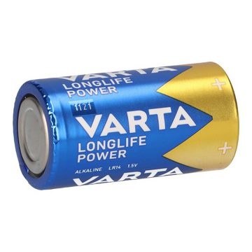 VARTA 2x Varta 4914 Longlife Power Baby Batterie C 2er Blister LR14 Batterie