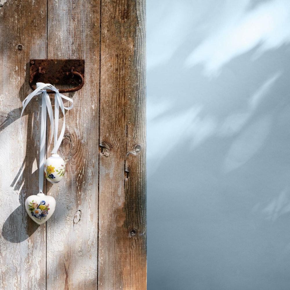 Hutschenreuther Osterfigur Hutschenreuther Hänger Ei Blaumeise