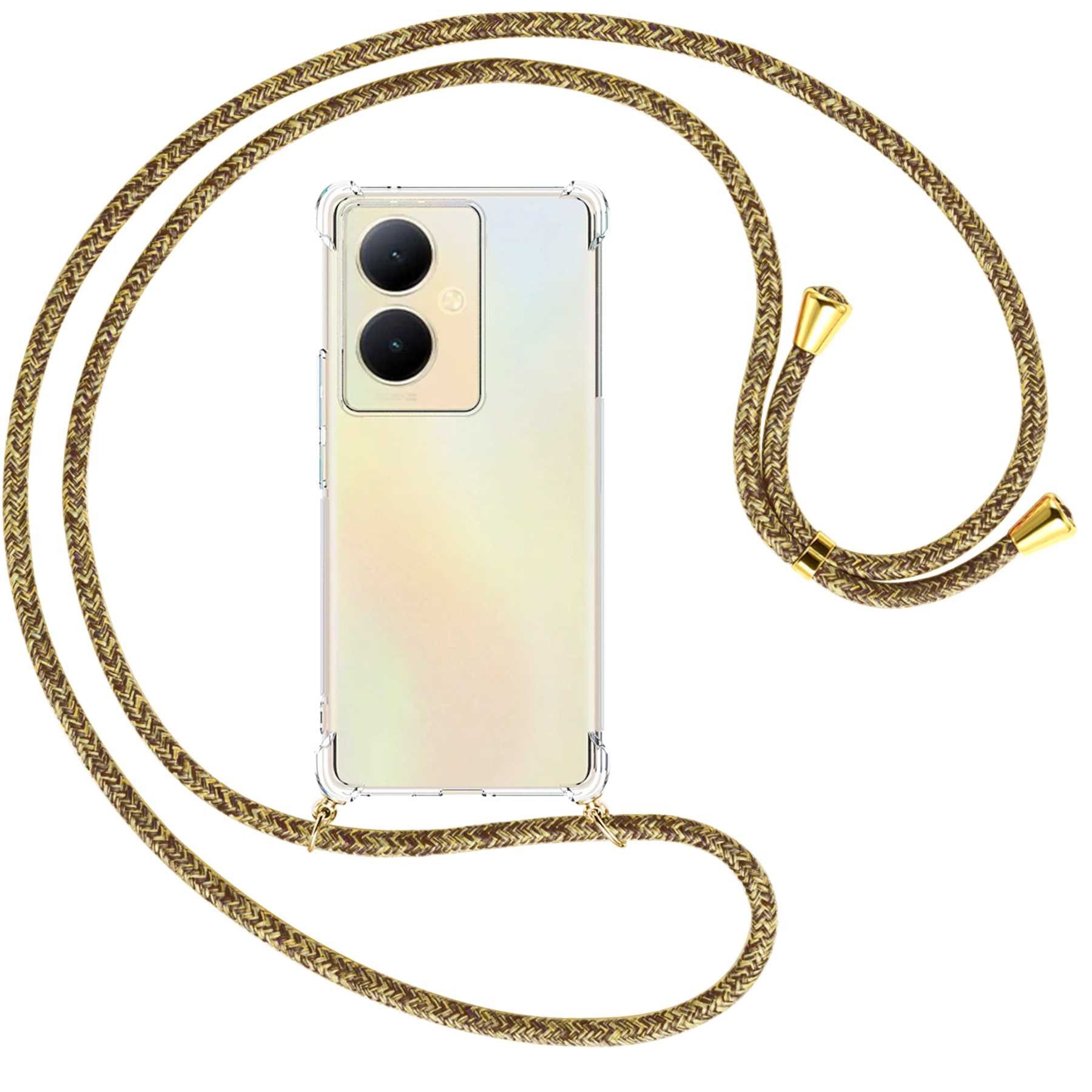 mtb more energy Handykette für vivo Y78 5G, Y78 Plus 5G, V29 Lite 5G [NC-728-G], Umhängehülle mit Band [NC-728-G]