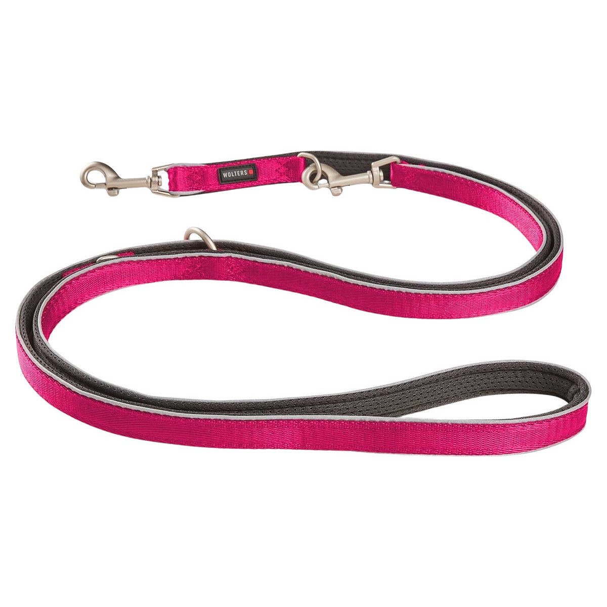 Wolters Hundeleine Führleine Active Pro Comfort magenta/anthrazit