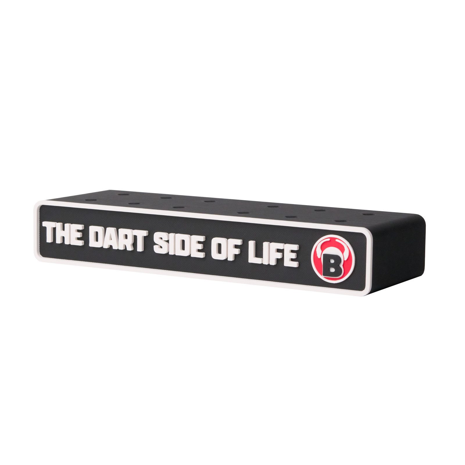 Dartpfeil BULL'S Darthalter, 4 Satz Dart, eckig, schwarz
