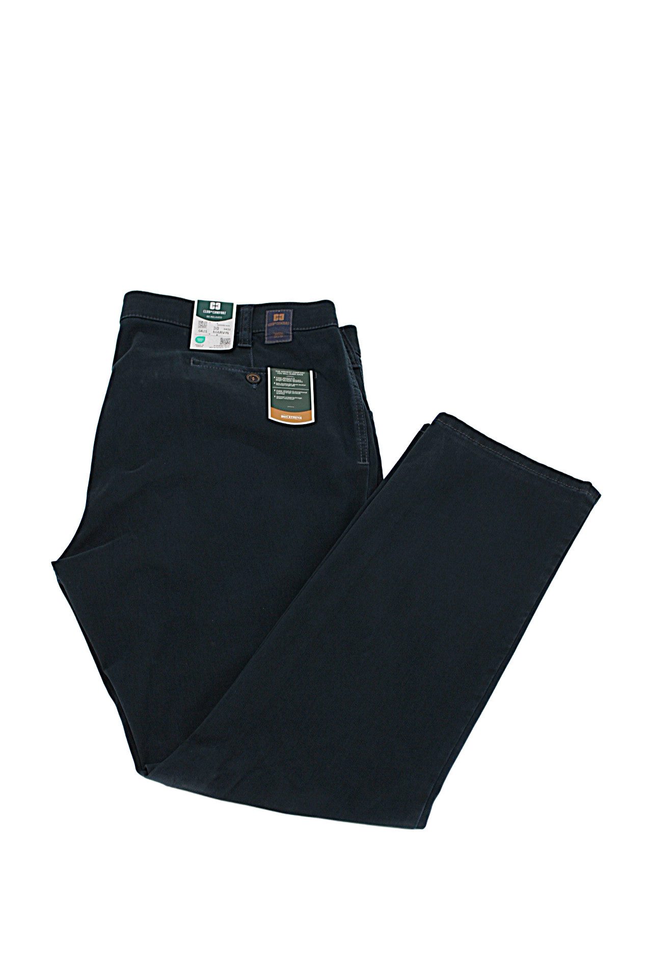 Club of Comfort Chinos Herren Chino Hose Marvin petrol