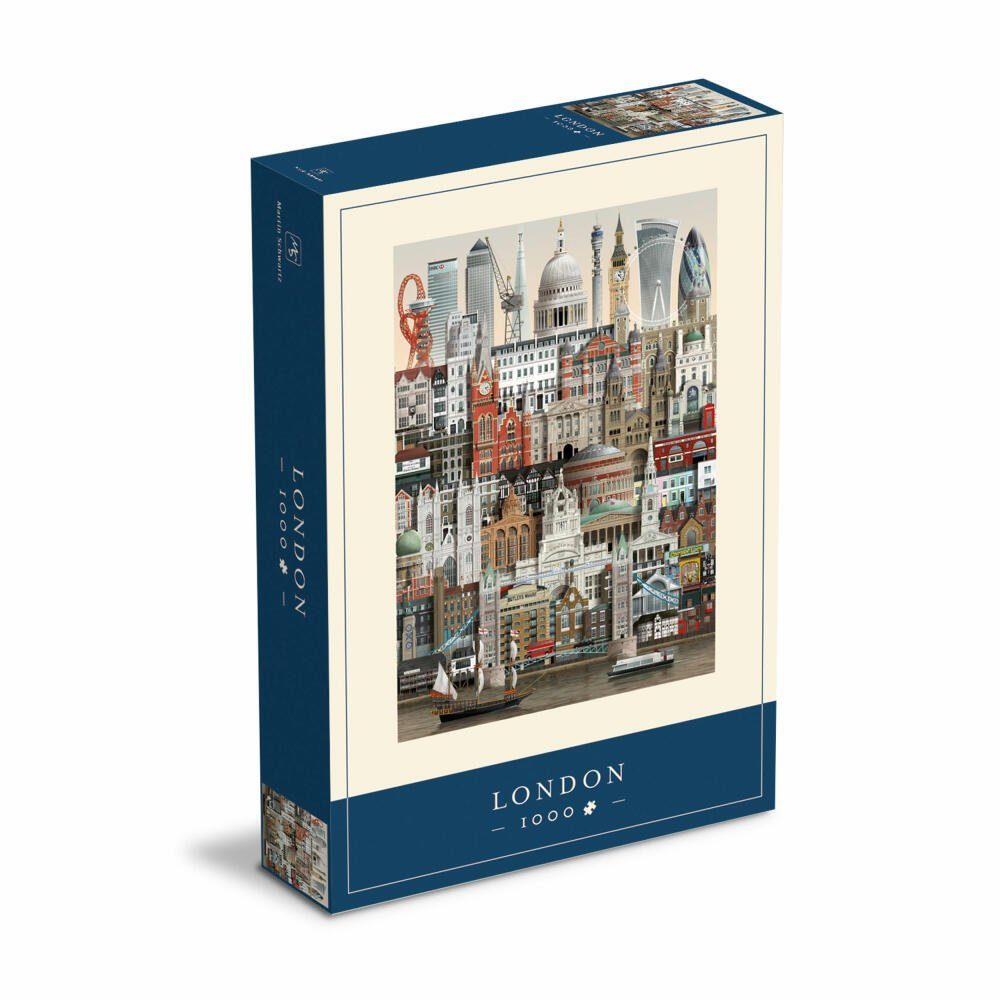 Martin Schwartz Puzzle London 50 x 70 cm, 1000 Puzzleteile günstig online kaufen