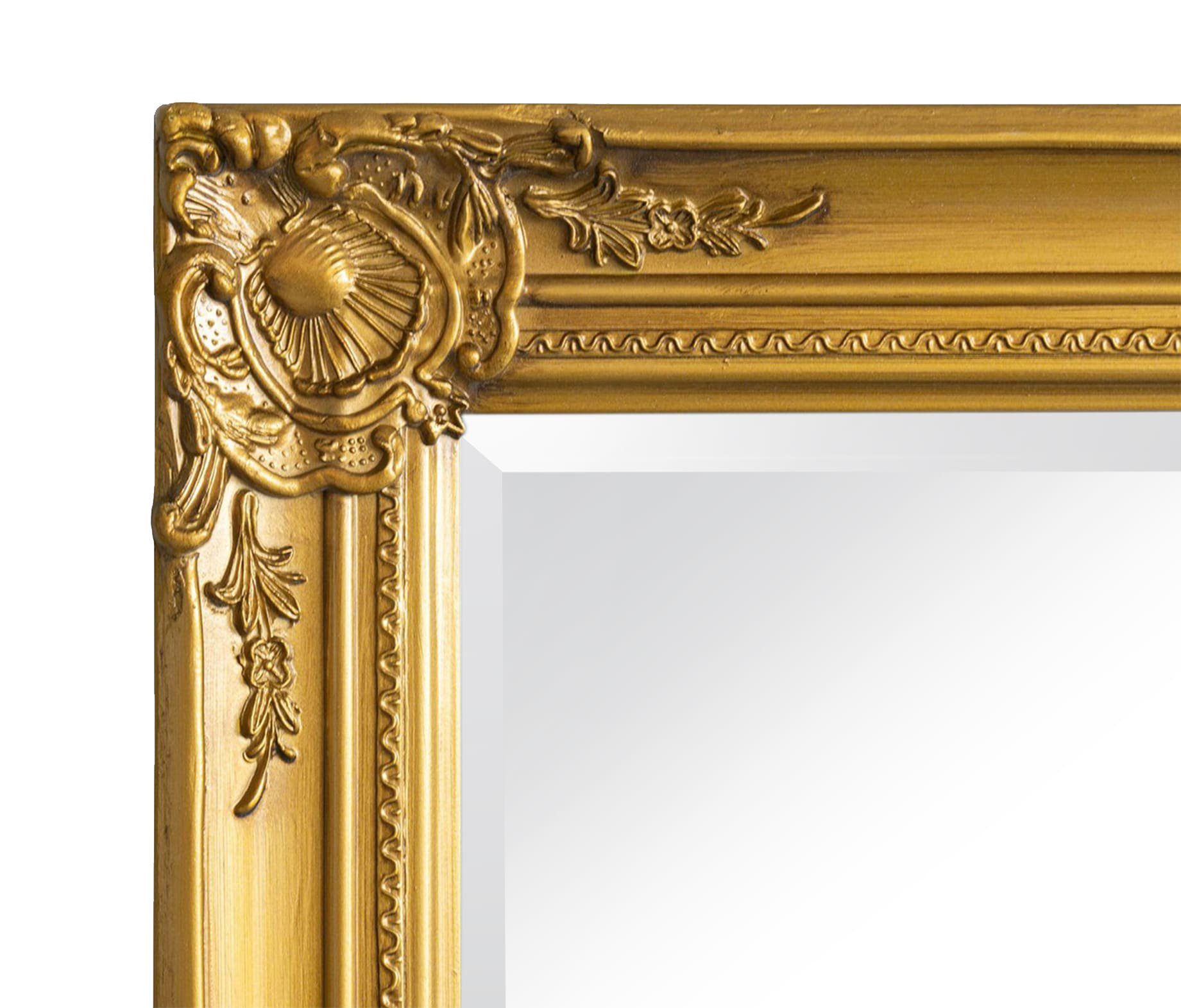 LC Home Spiegel LC Home Wandspiegel Barock XL Spiegel Gold ca. 180x80 cm günstig online kaufen