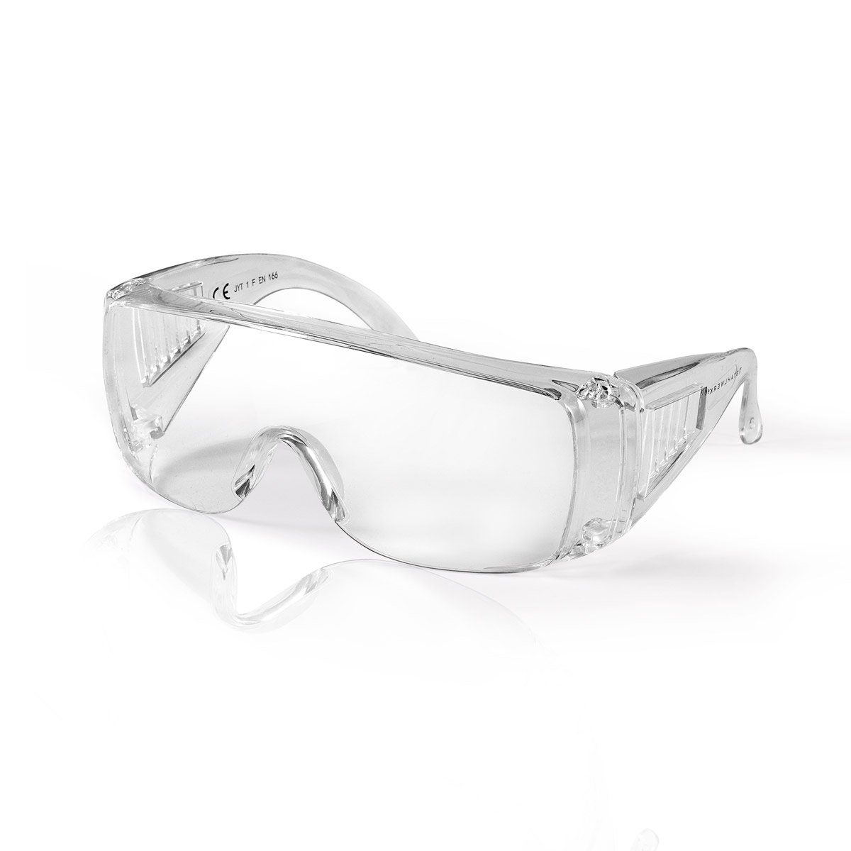 STAHLWERK Arbeitsschutzbrille Kratzfeste Schutzbrille für die Augen, (Set, 1St)