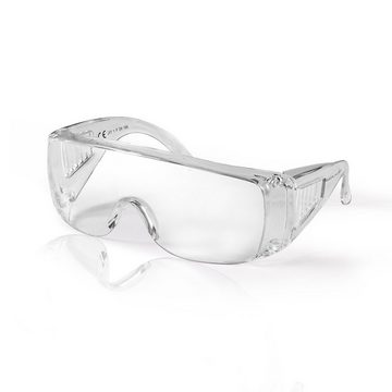STAHLWERK Arbeitsschutzbrille STAHLWERK Kratzfeste Schutzbrillen 5er Set Arbeitsschutzbrillen, (Set, 1St), Korbbrille, integrierte Ventile zum Schutz vor Beschlagnässe