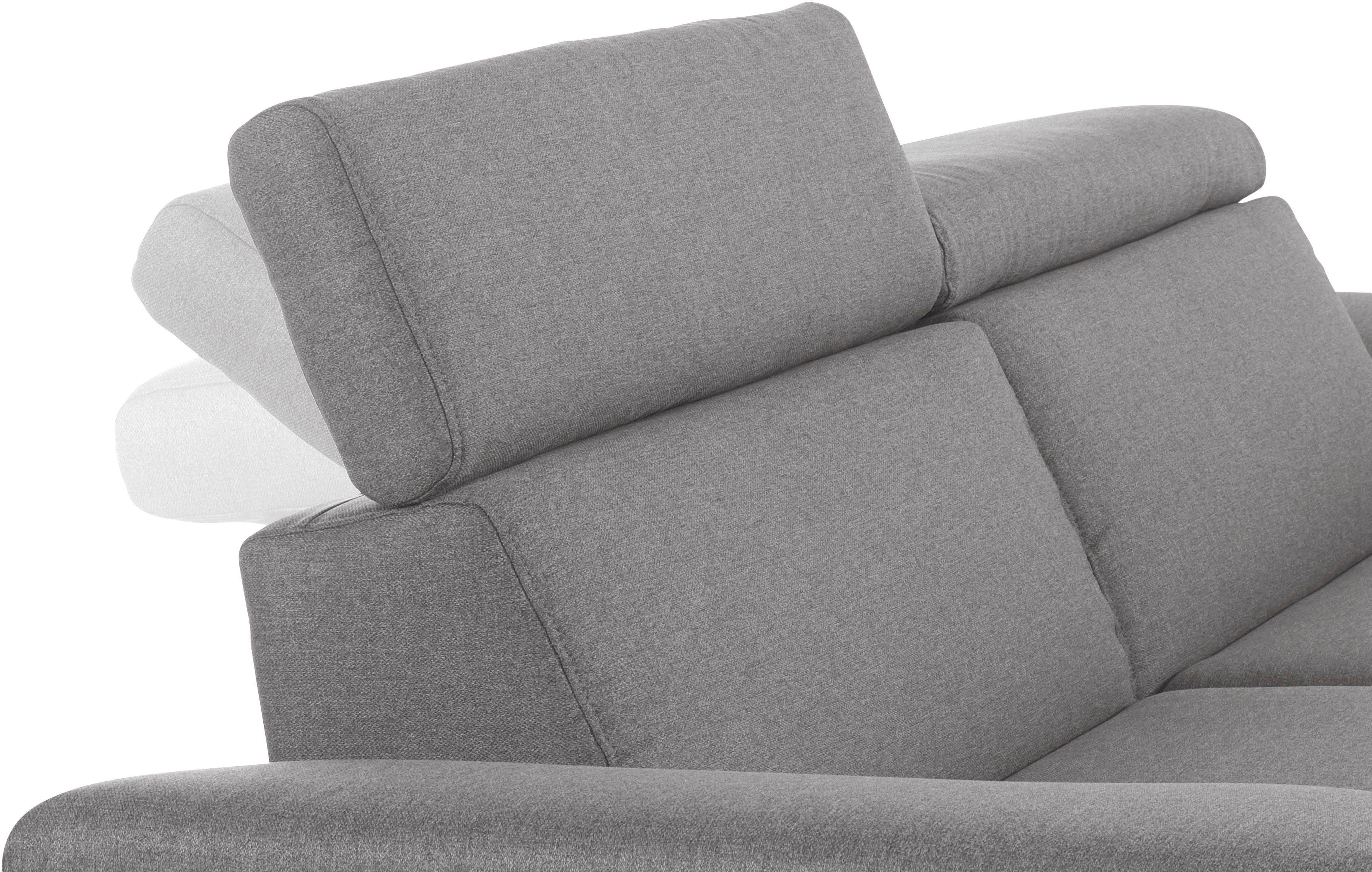 wahlweise Luxus, 2-Sitzer Rückenverstellung, Style mit in Luxus-Microfaser Lederoptik of Trapino Places
