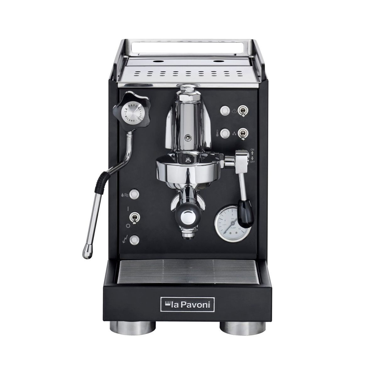 La Pavoni Siebträgermaschine Mini Cellini Nera