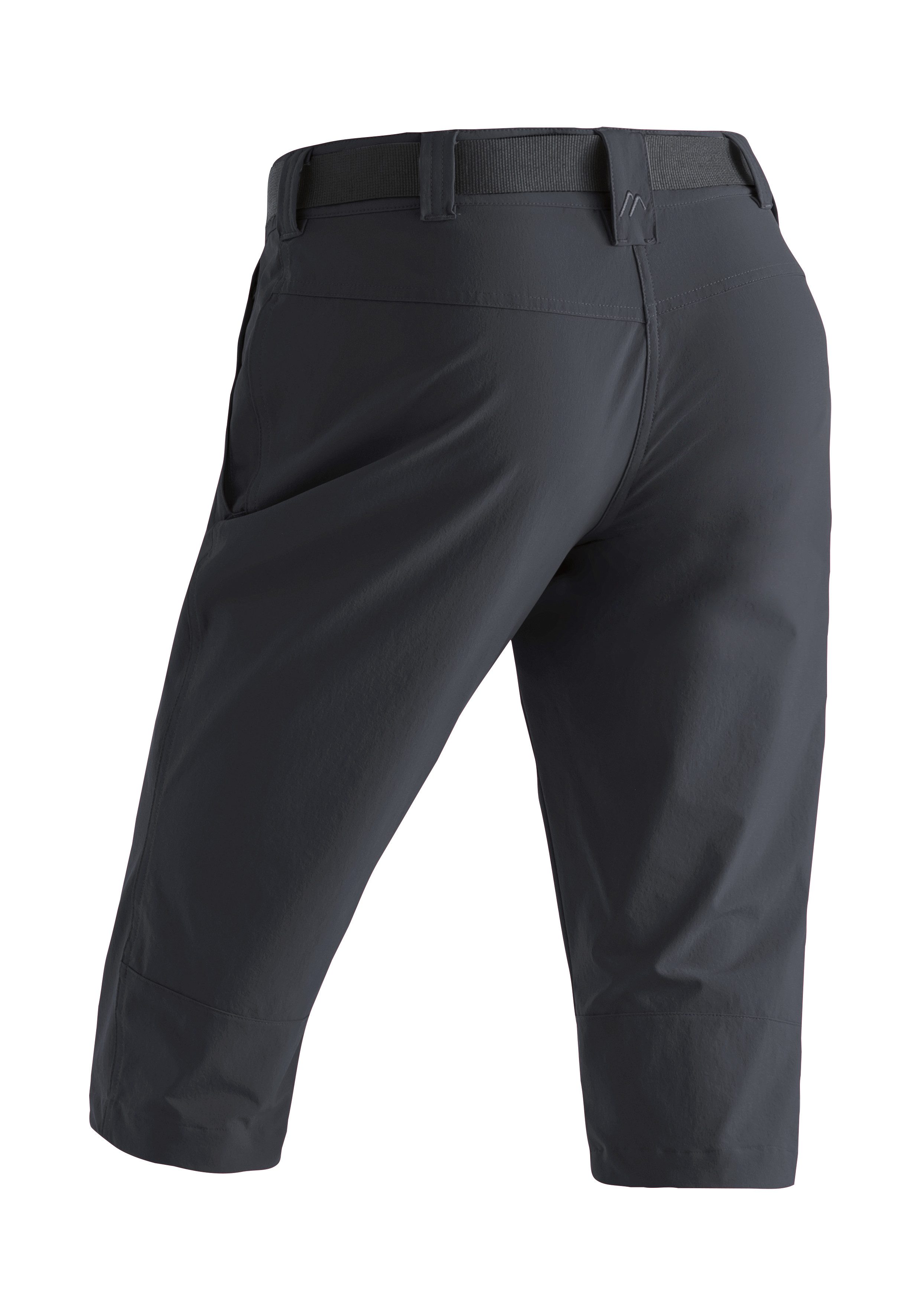 Maier Sports Caprihose Inara slim 3/4 Damen Wanderhose, atmungsaktive Outdoorhose, 3/4 Hose mit 3 Taschen