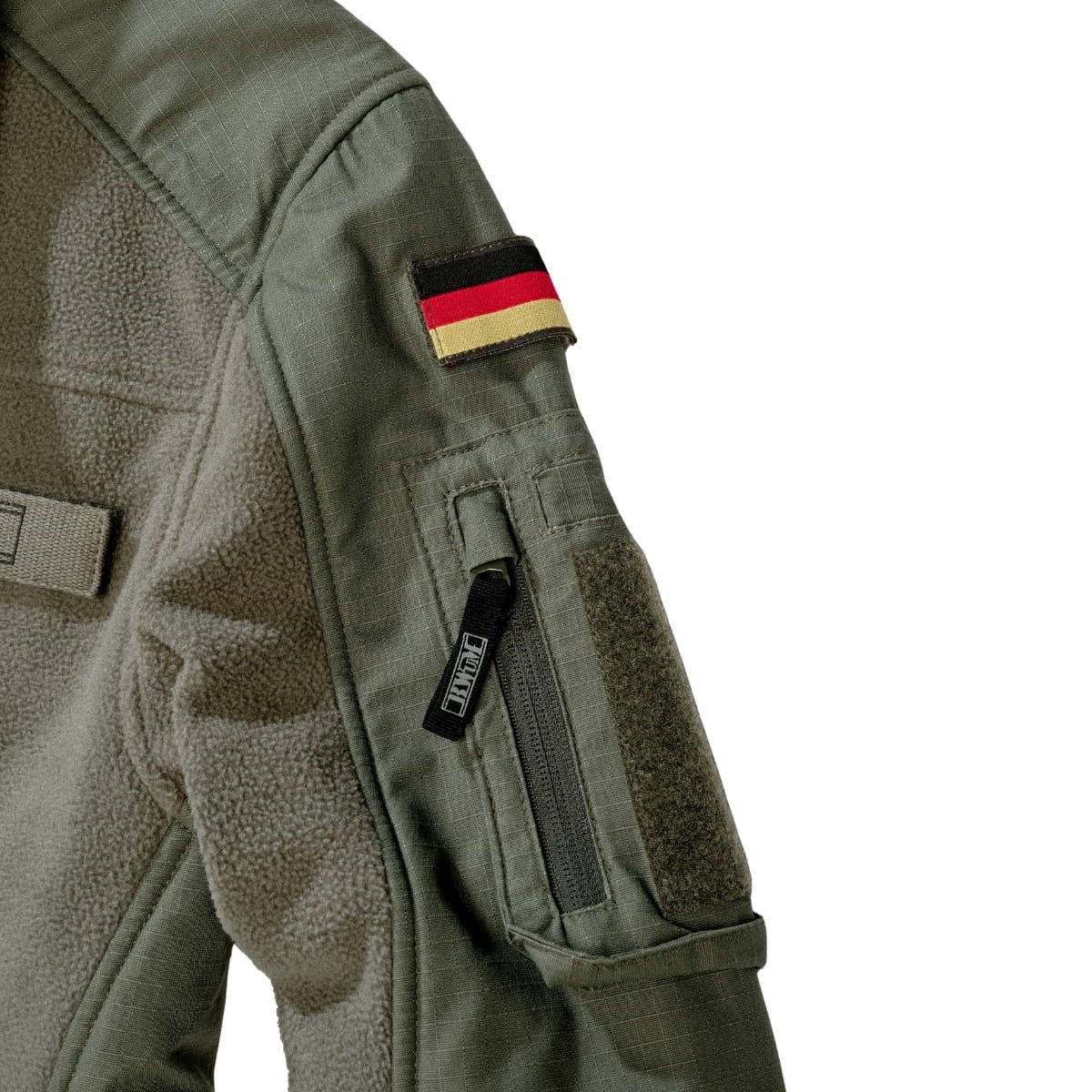 BWuM Outdoorjacke BWuM Tactical Fleecejacke Ripstop – Bild 3 von 5