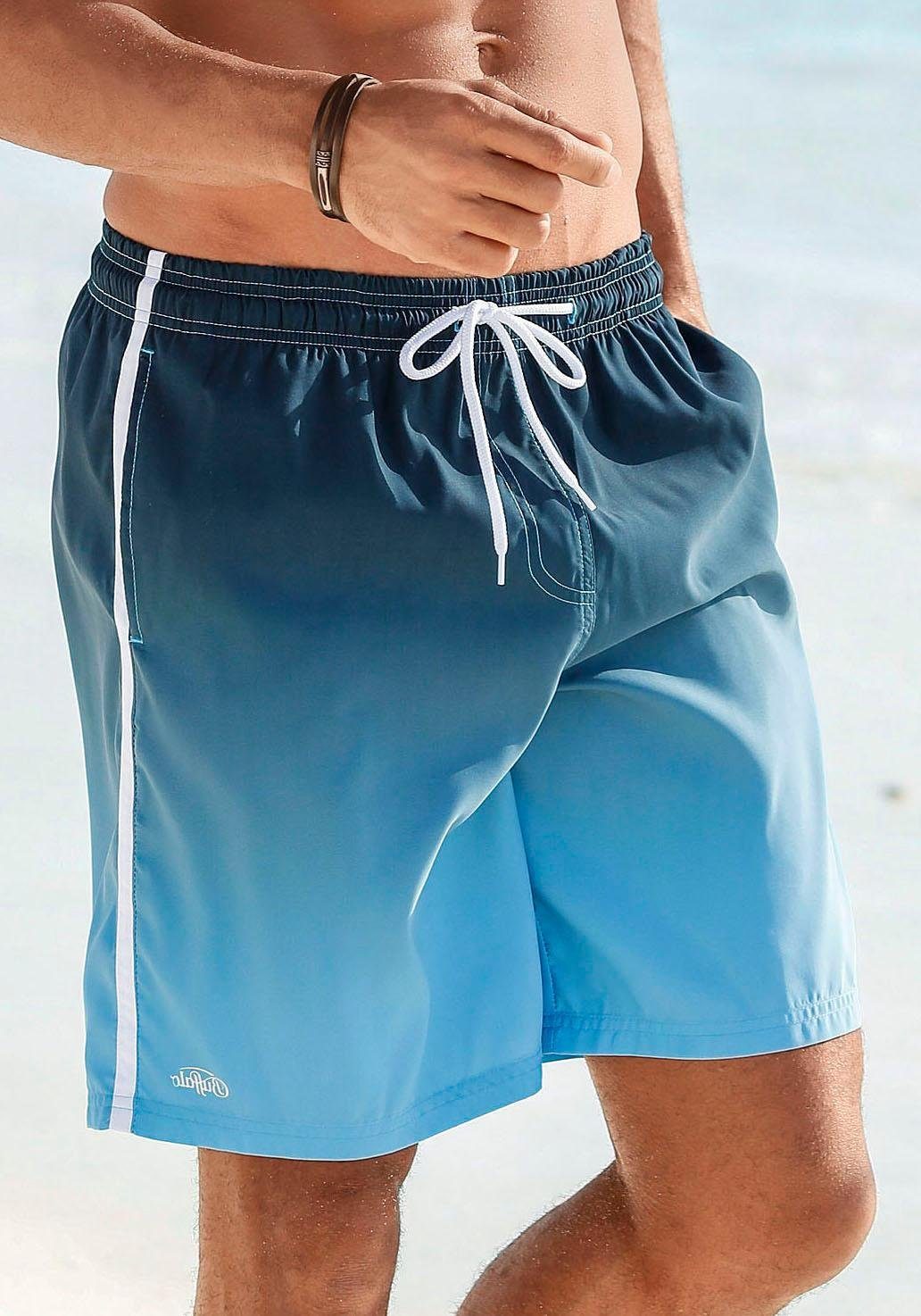 Buffalo Badeshorts mit Farbverlauf