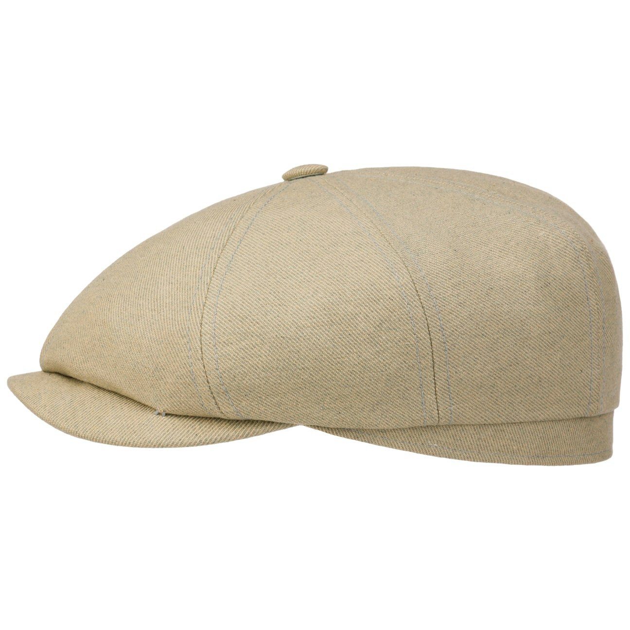 Stetson Flat Cap (1-St) Schirmmütze mit Futter, Made in the EU