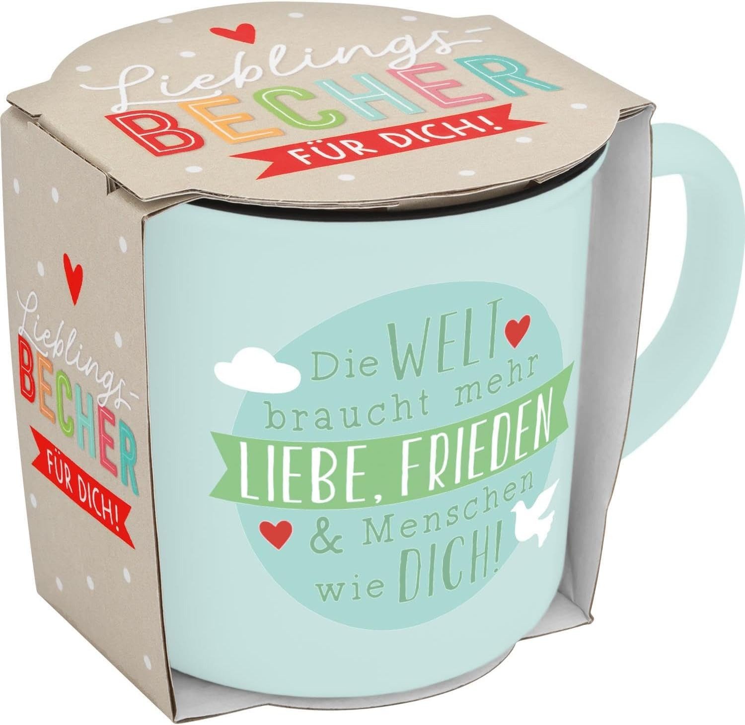 Sheepworld Tasse Tasse Lieblings-Becher Tee Kaffeetasse Geschenk Sheepworld WELT 74667, Porzellan