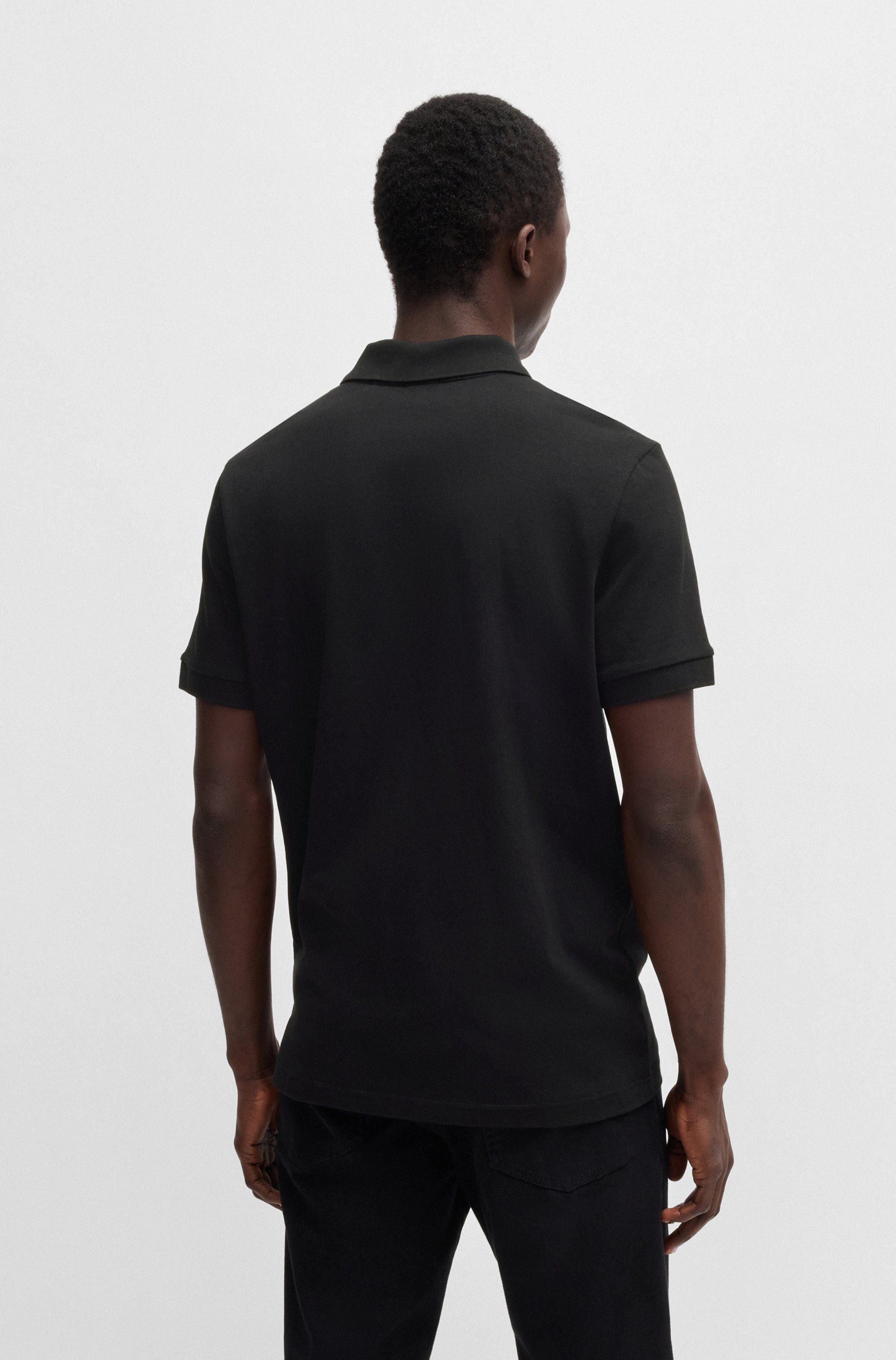 BOSS ORANGE Poloshirt Passerzip mit Polokragen günstig online kaufen