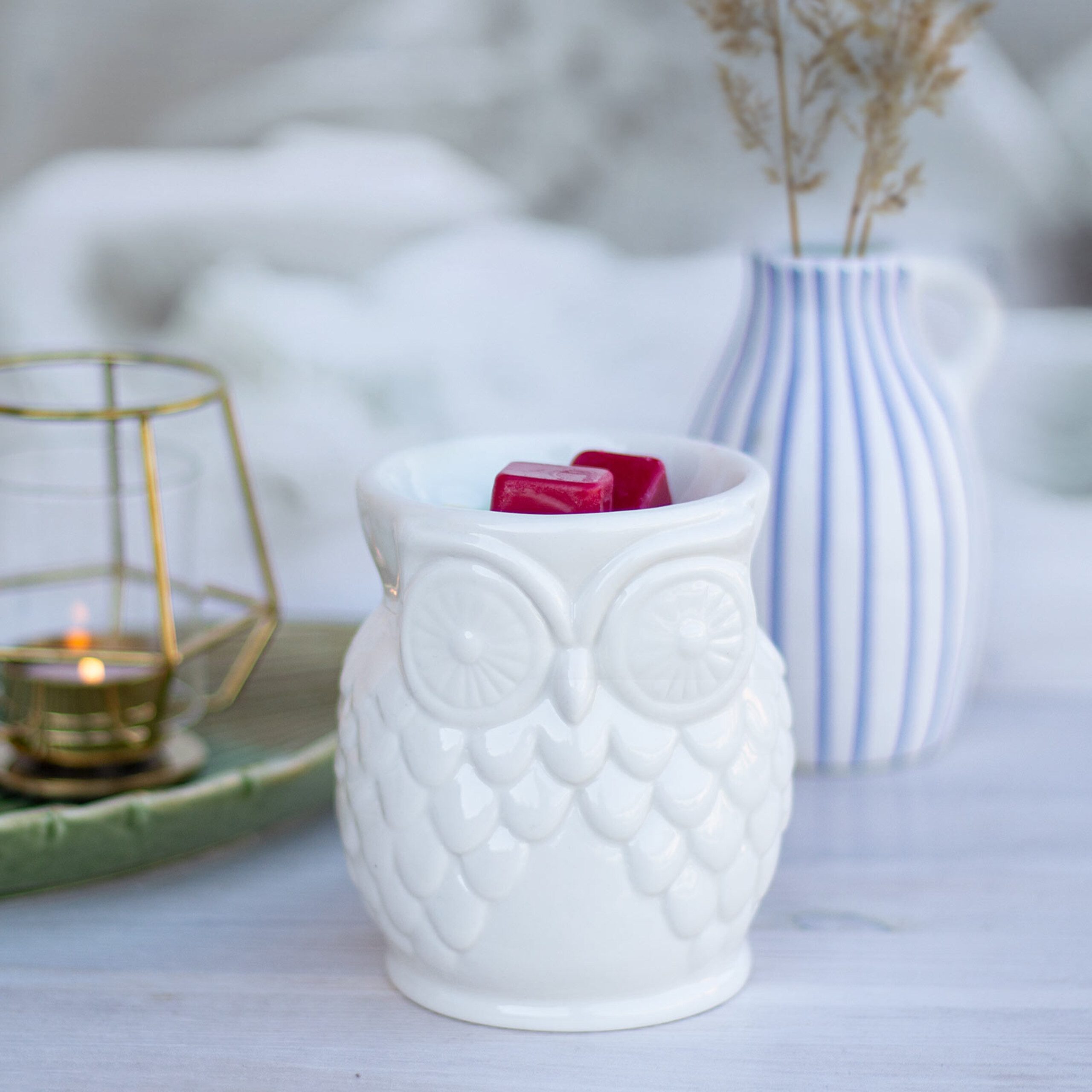 Candle BROTHERS Duftlampe Candle Brothers Teelicht Duftlampe Owl