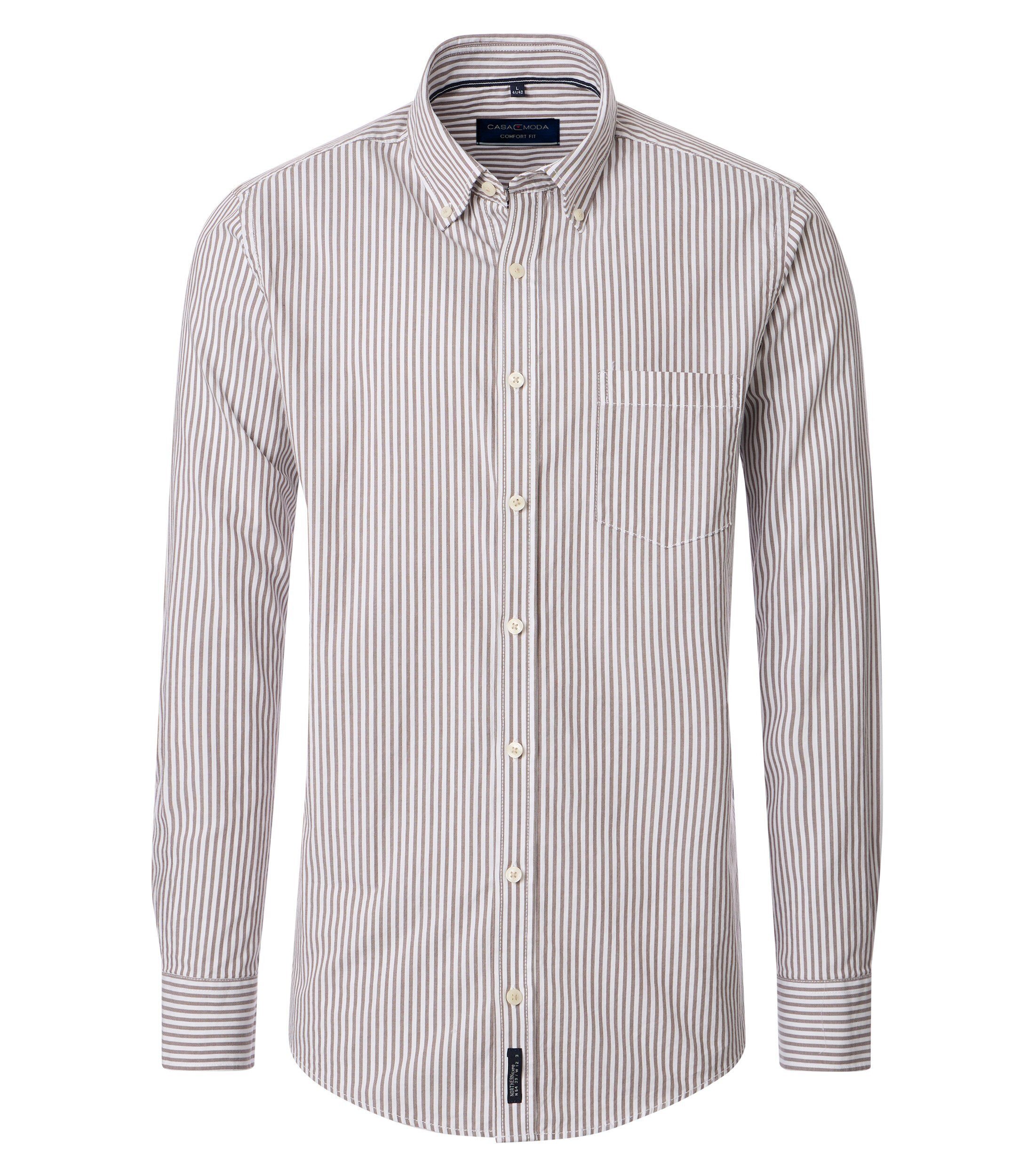 CASAMODA Langarmhemd CASAMODA Freizeithemd gestreift günstig online kaufen