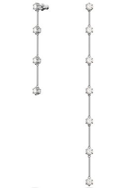 Swarovski Paar Ohrhänger Stella Ohrhänger, Stern, Blau, Rhodiniert, 5641681, mit Swarovski® Kristall
