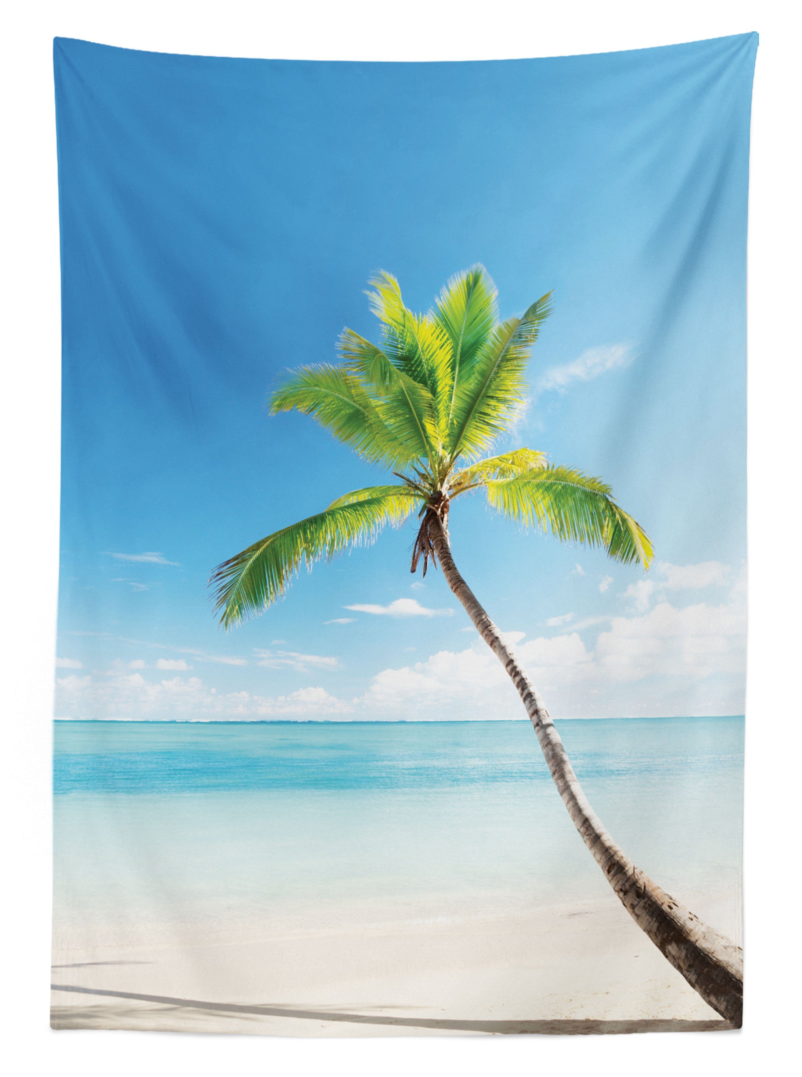 Farben, Für Waschbar Außen auf Wendekreis Farbfest Bereich geeignet Klare Karibik Tischdecke der den Palmen Abakuhaus