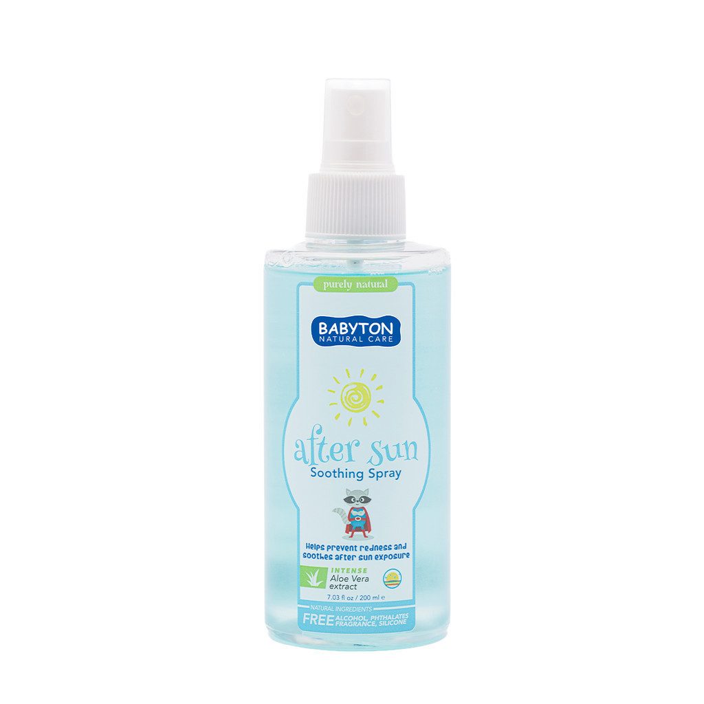 Babyton Sonnenschutzcreme Babyton After Sun Spray 200ml, Kühlende & Feuchtigkeitsspendende
