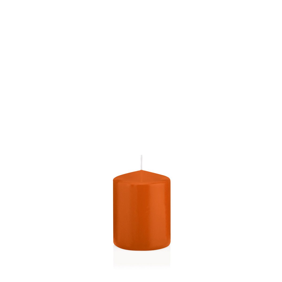 Wiedemann Kerzen Stumpenkerze Stumpenkerzen Aprikose Ø 58 x 80 mm, 16 Stück