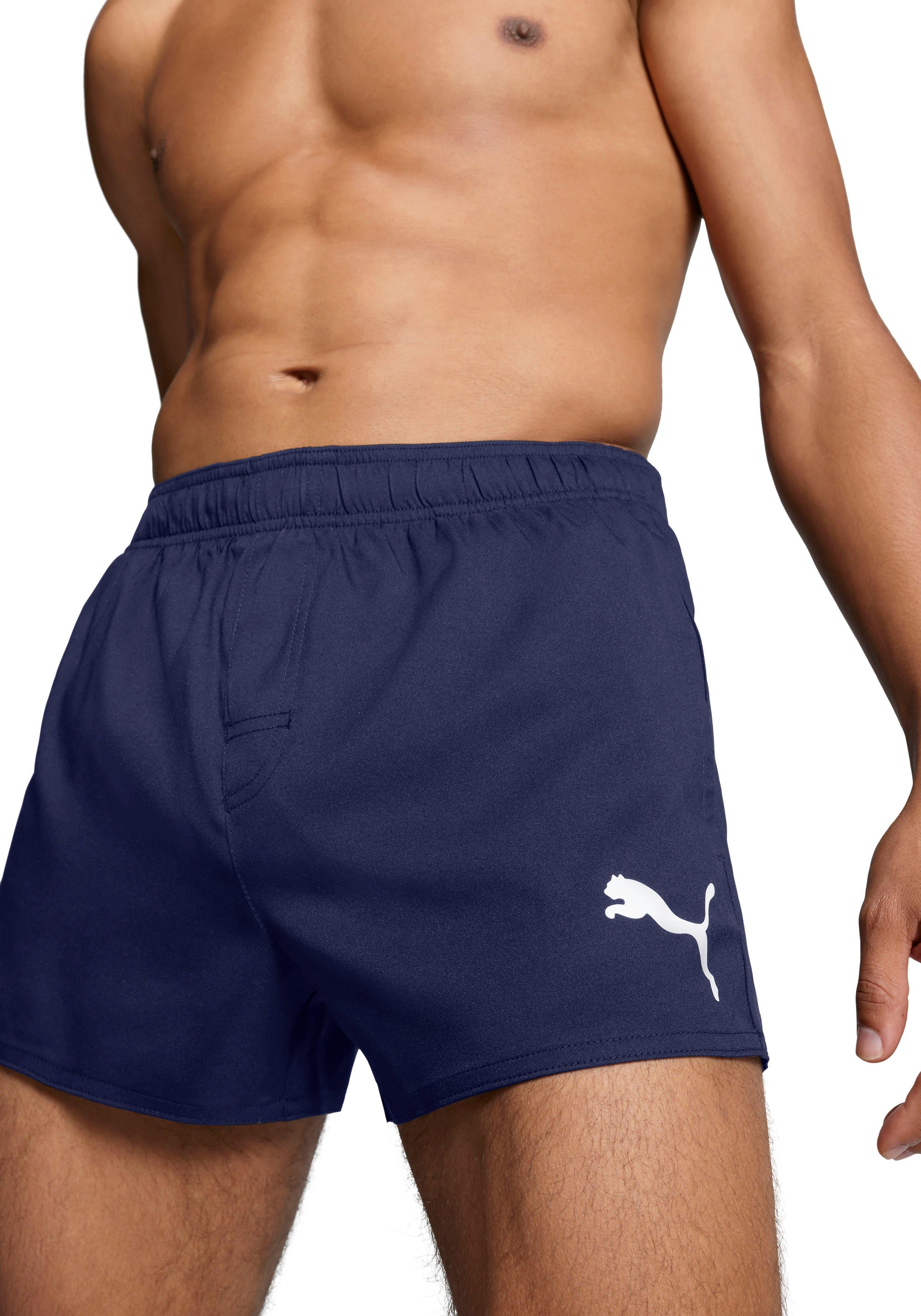 PUMA Badeshorts PUMA SWIM MEN SHORT SHORTS 1P mit Seitentaschen