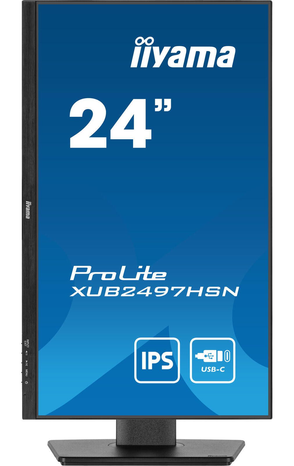 Iiyama iiyama ProLite XUB2497HSN-B2 Gaming-LED-Monitor (1920 x 1080, 1 ms Reaktionszeit, 100 Hz, IPS Panel)