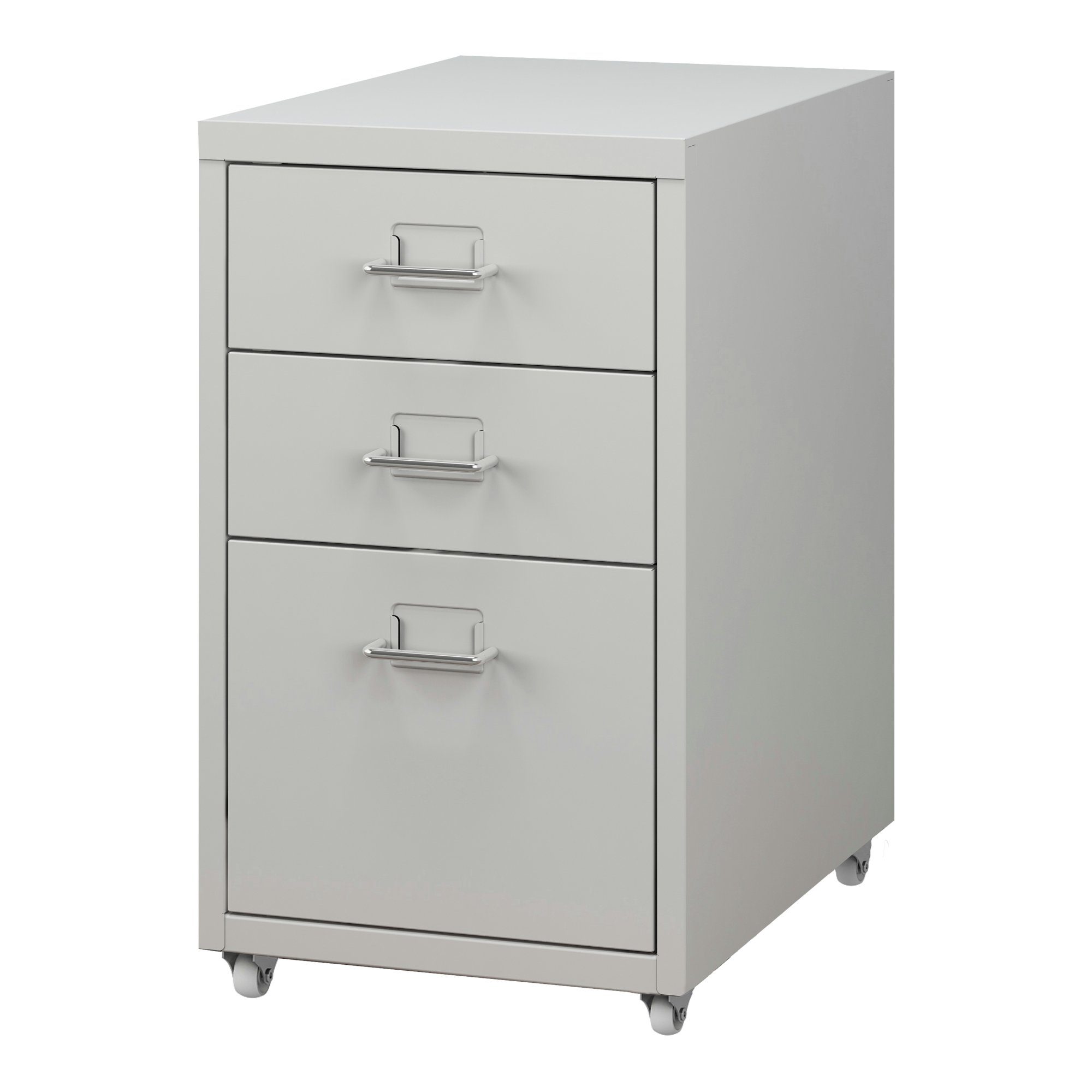 en.casa Rollcontainer, »Kökar« Schubladenschrank Stahl Weiß günstig online kaufen