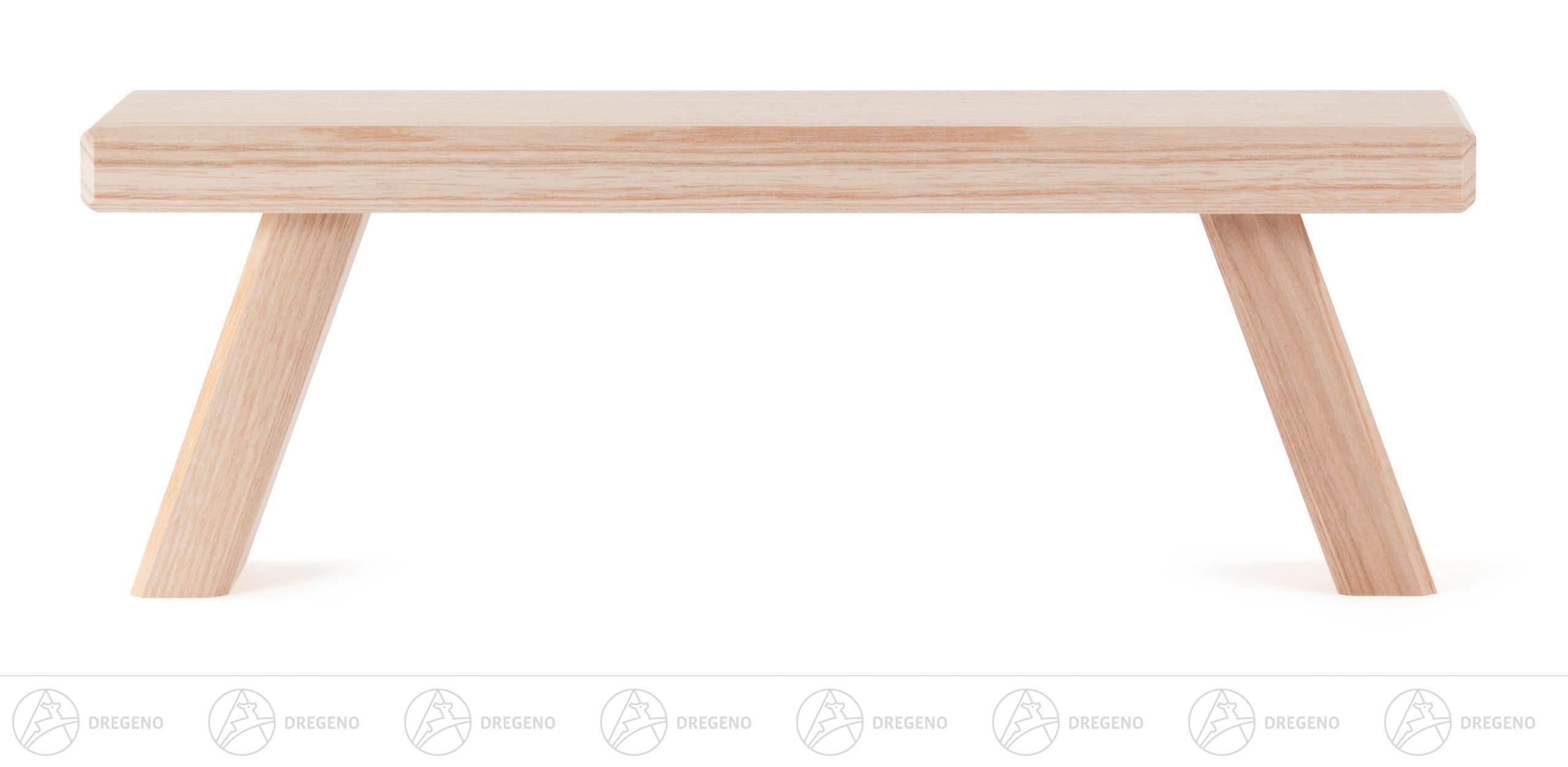 Dregeno Erzgebirge Schwibbogen-Fensterbank Schwibbogenbank in Natur BxHxT = 30x12x8cm NEU