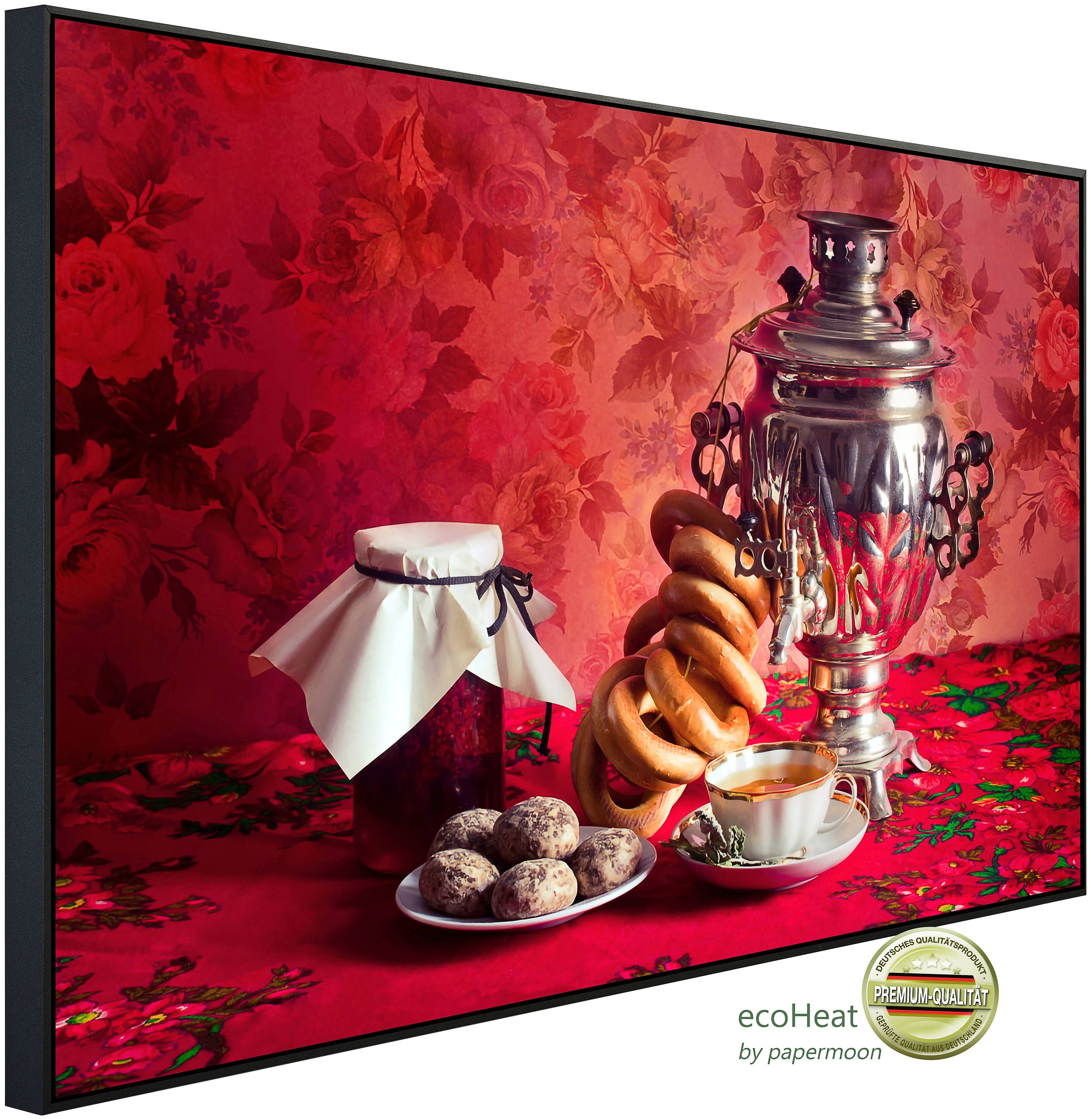 Papermoon Infrarotheizung Tee und Kekse, sehr angenehme Strahlungswärme