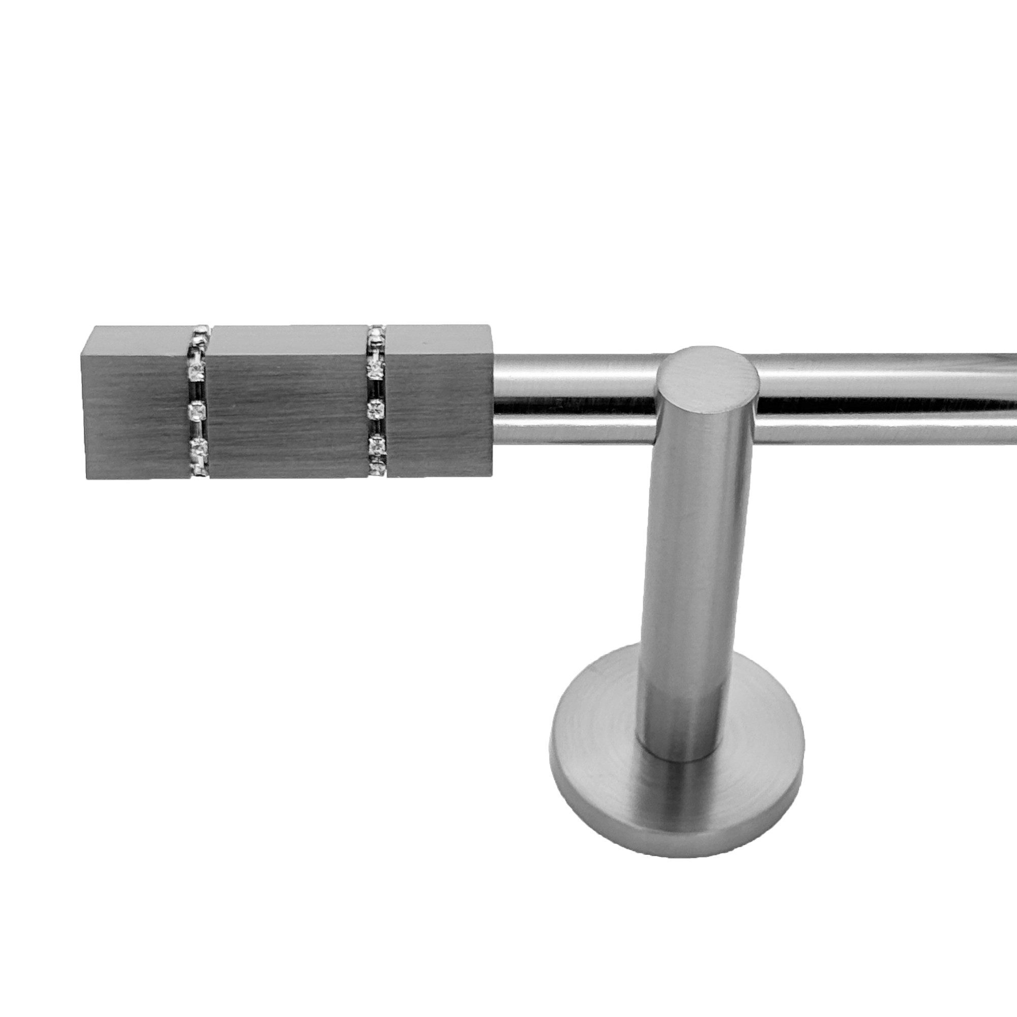 BASIT Gardinenstange Rohr Edelstahl 16 mm günstig online kaufen