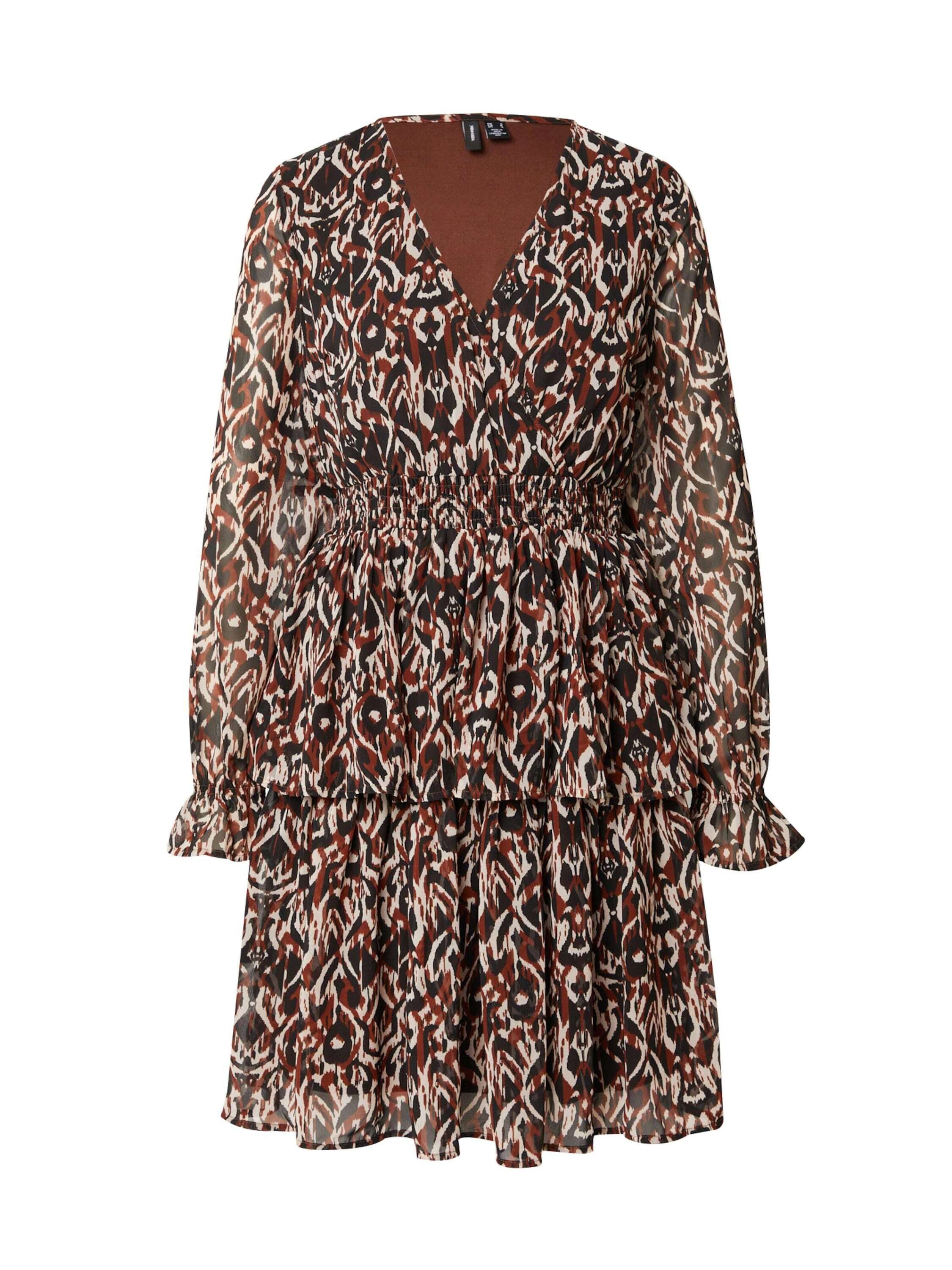 Vero Moda Minikleid HOLLY (1-tlg) Volant