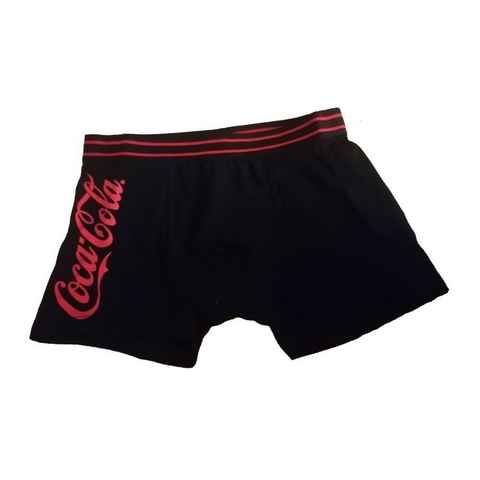 EplusM Boxershorts Coole Shorts für Jungen mit Marken- Schriftzug Coca Cola ®, oder Coke® (1-St)