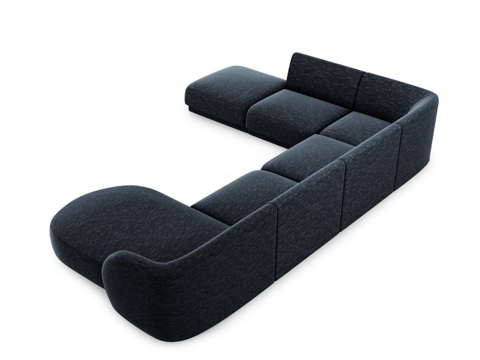 Micadoni Ecksofa Miley, Panorama 6-Sitzer günstig online kaufen