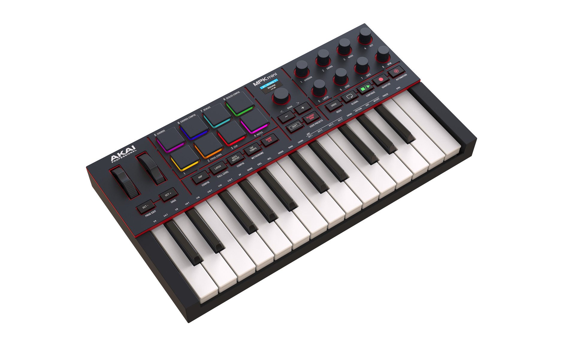 Akai Masterkeyboard Akai MPK Mini MK IV Black