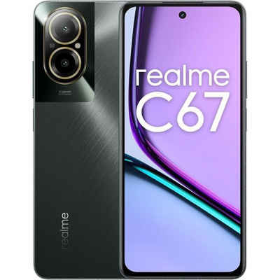 Realme C67 256 GB / 8 GB - Smartphone - black rock Smartphone (6,72 Zoll, 256 GB Speicherplatz)
