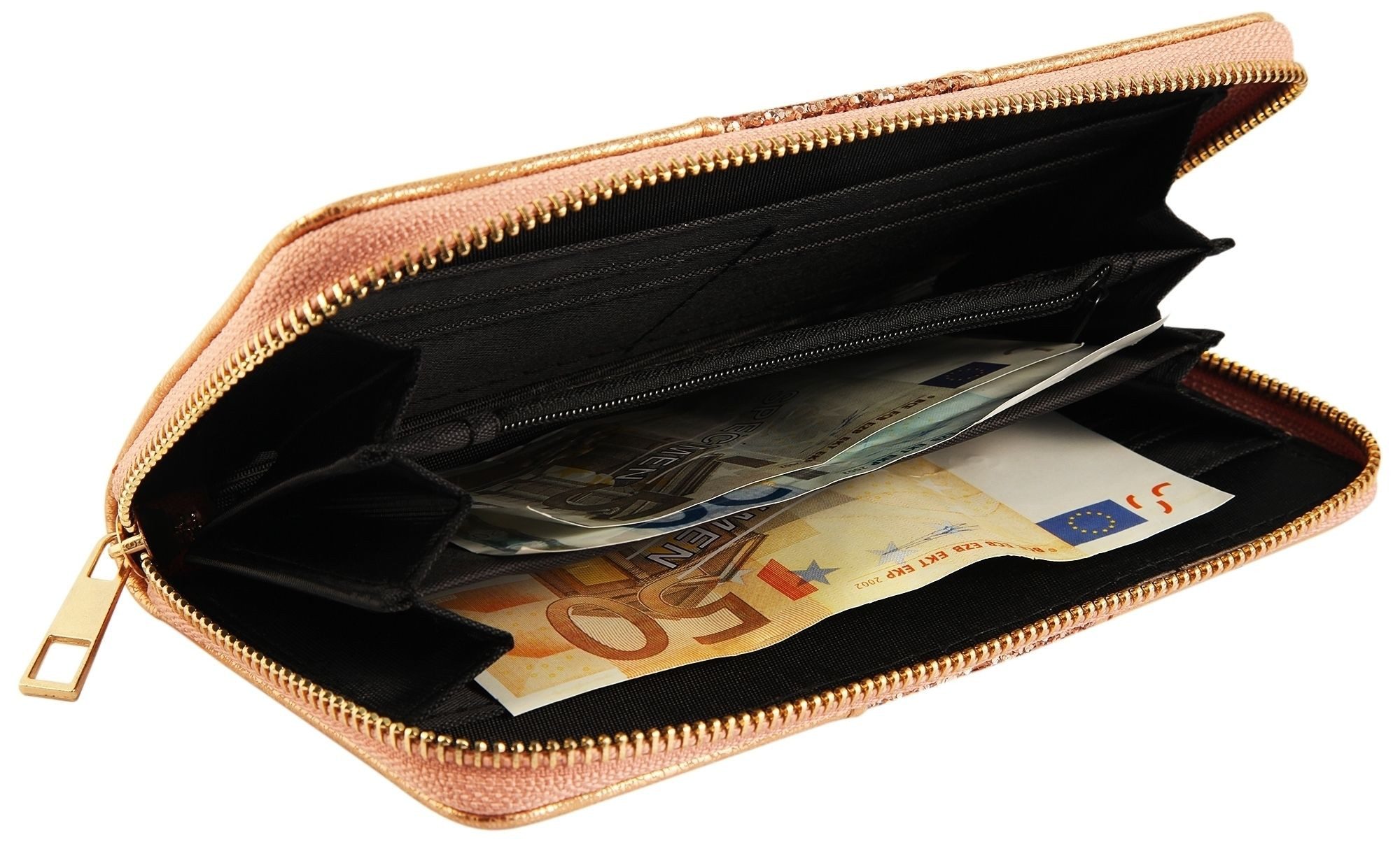 Cham Cham Geldbörse Afiya, langlebig, Damen GeldbÃ¶rse Quer Lederimitat