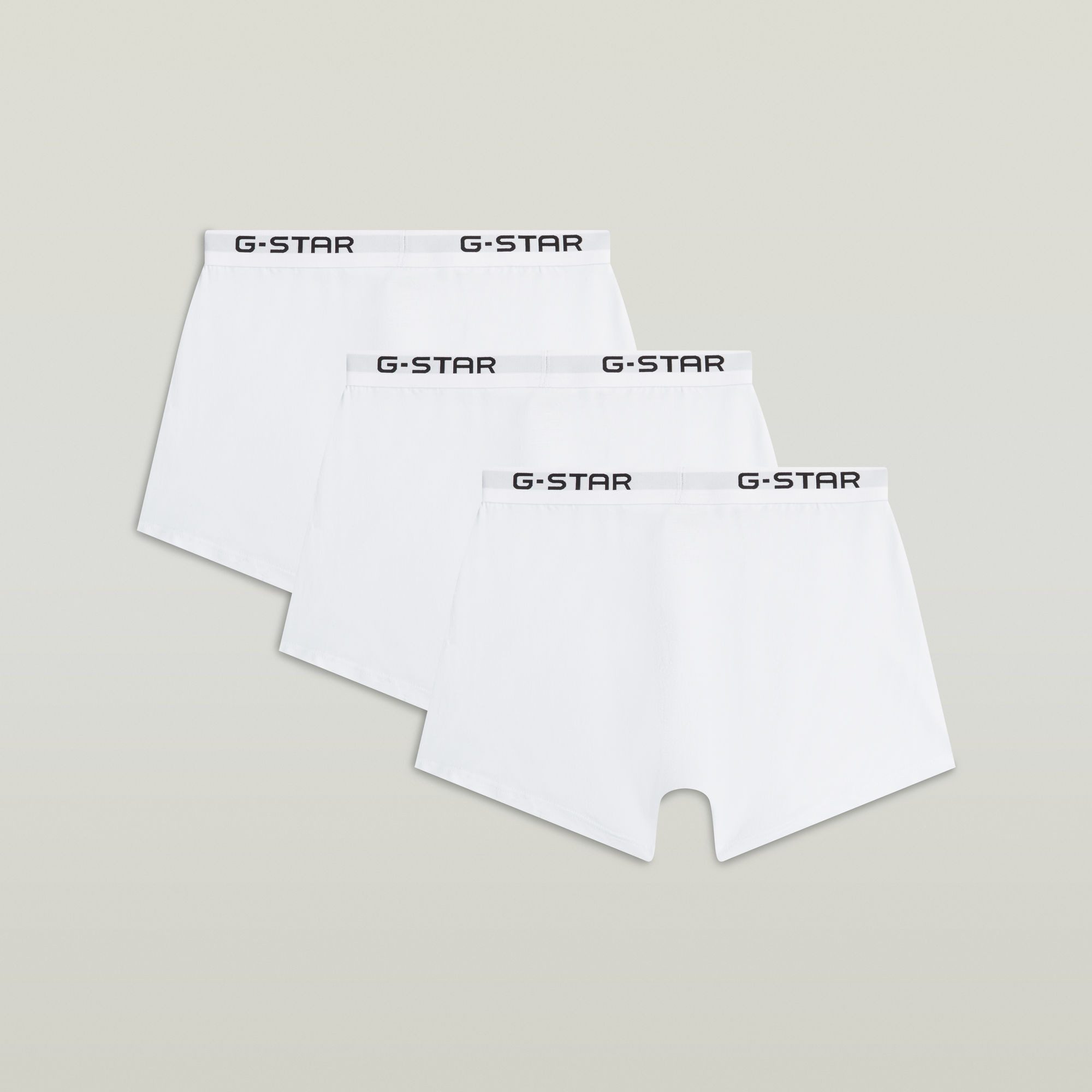 G-STAR Boxershorts ASH, 3 PACK TRUNKS (Packung, 3-St) mit Logo-Bund