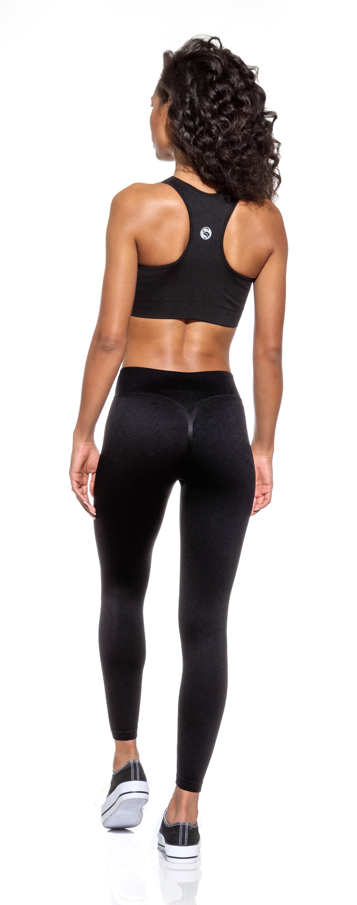 Stark Soul® Highwaist Leggings Scrunch Leggings Booty – Seamless Sportleggings mit elastischem Bund