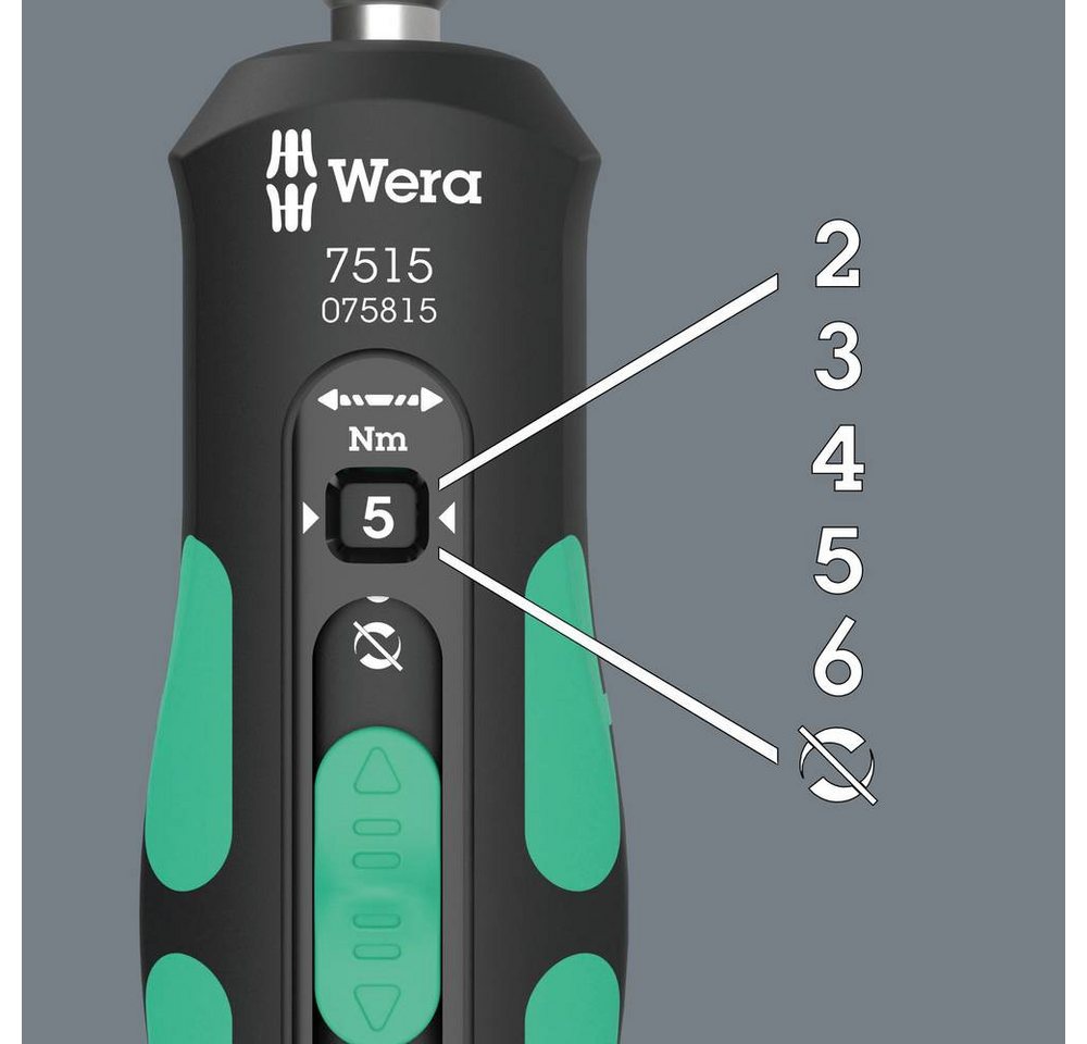 Thumbnail - Wera Bit-Schraubendreher 7515 Kraftform Safe-Torque Speed