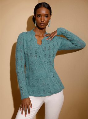 creation L Strickpullover Woll-Mix-Pullover