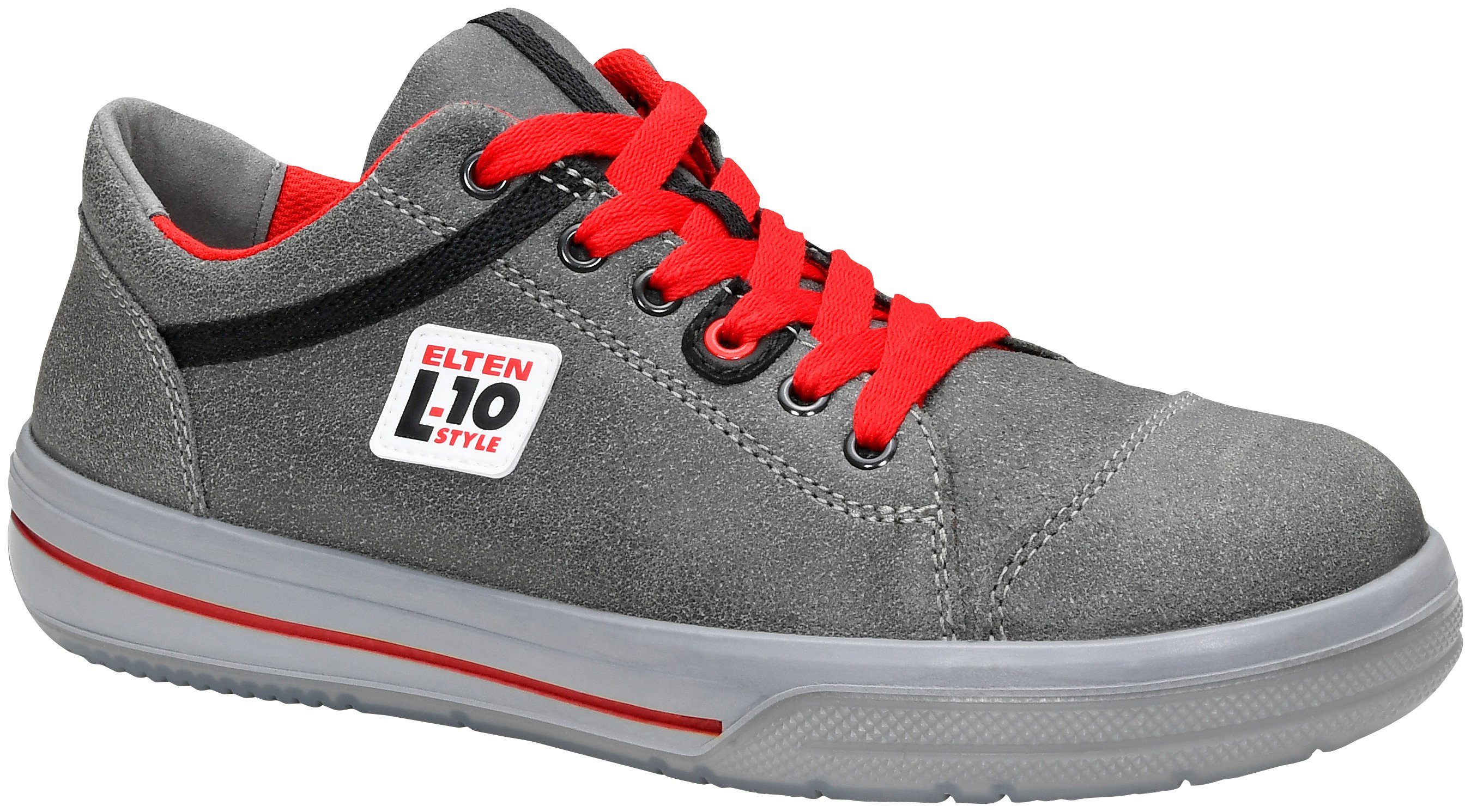 ESD ESD Sicherheitsschuh, Einlegesohle grey Elten S3 Low VINTAGE PRO Ganzflächige