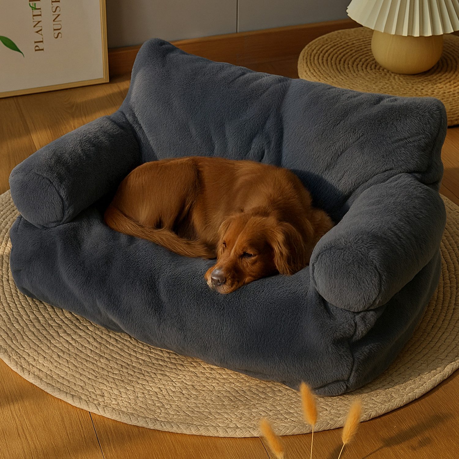 Roxlin Tierbett Hundebett Kleines Hundesofa Flauschig und Waschbar für klei günstig online kaufen